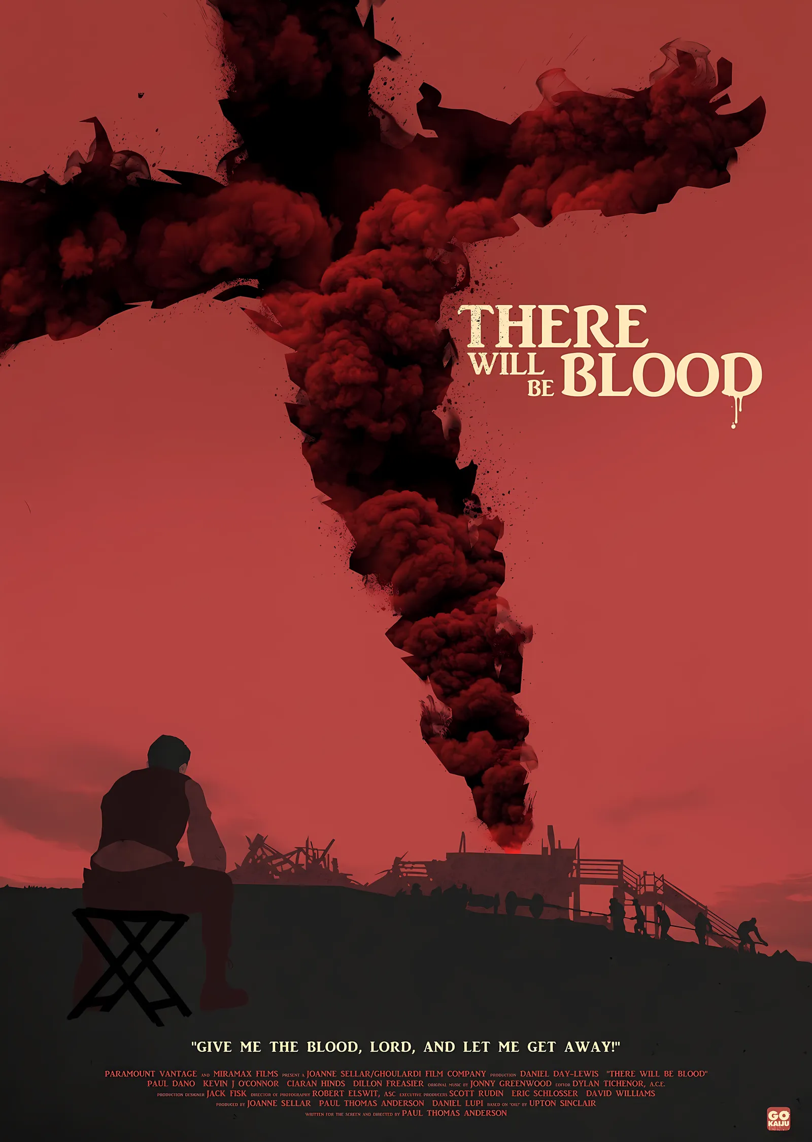 There Will Be Blood metal tablo