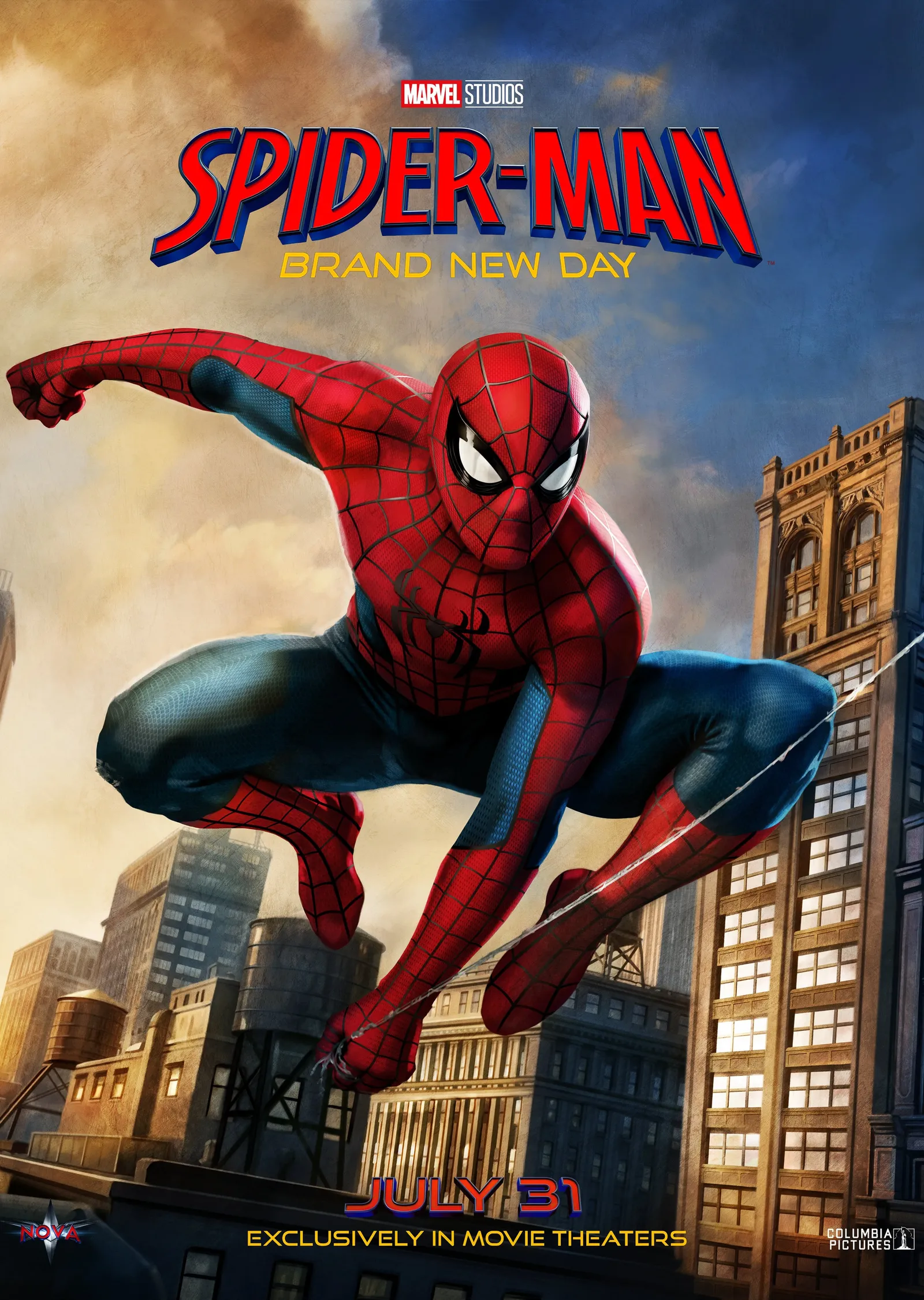 Spider-Man: Mavi Gökyüzü metal tablo