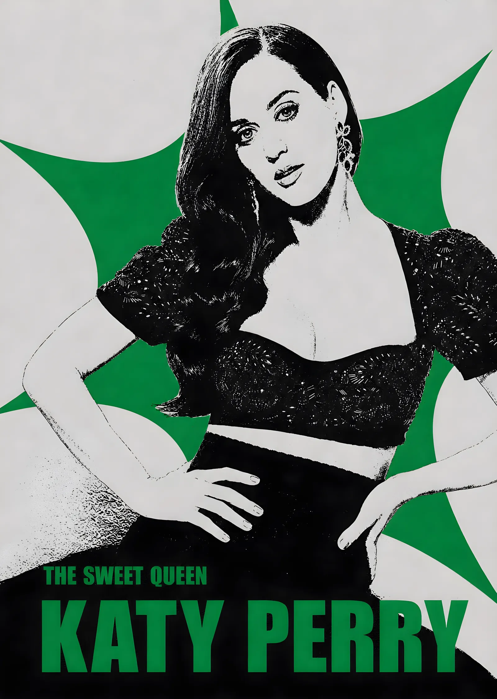 Katy Perry: The Sweet Queen metal tablo