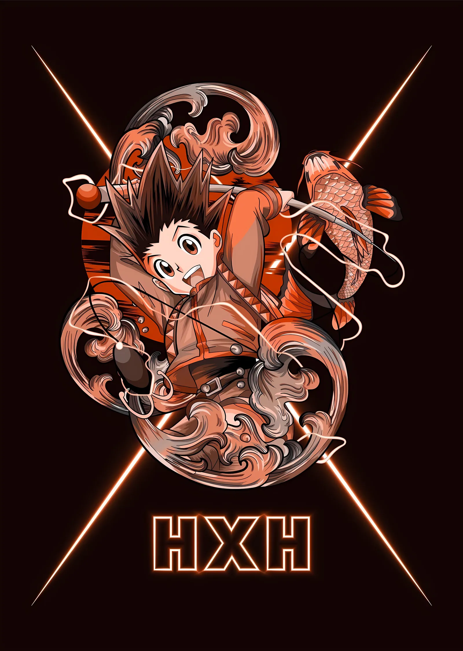 Hunter x Hunter: HXH Amblemi metal tablo