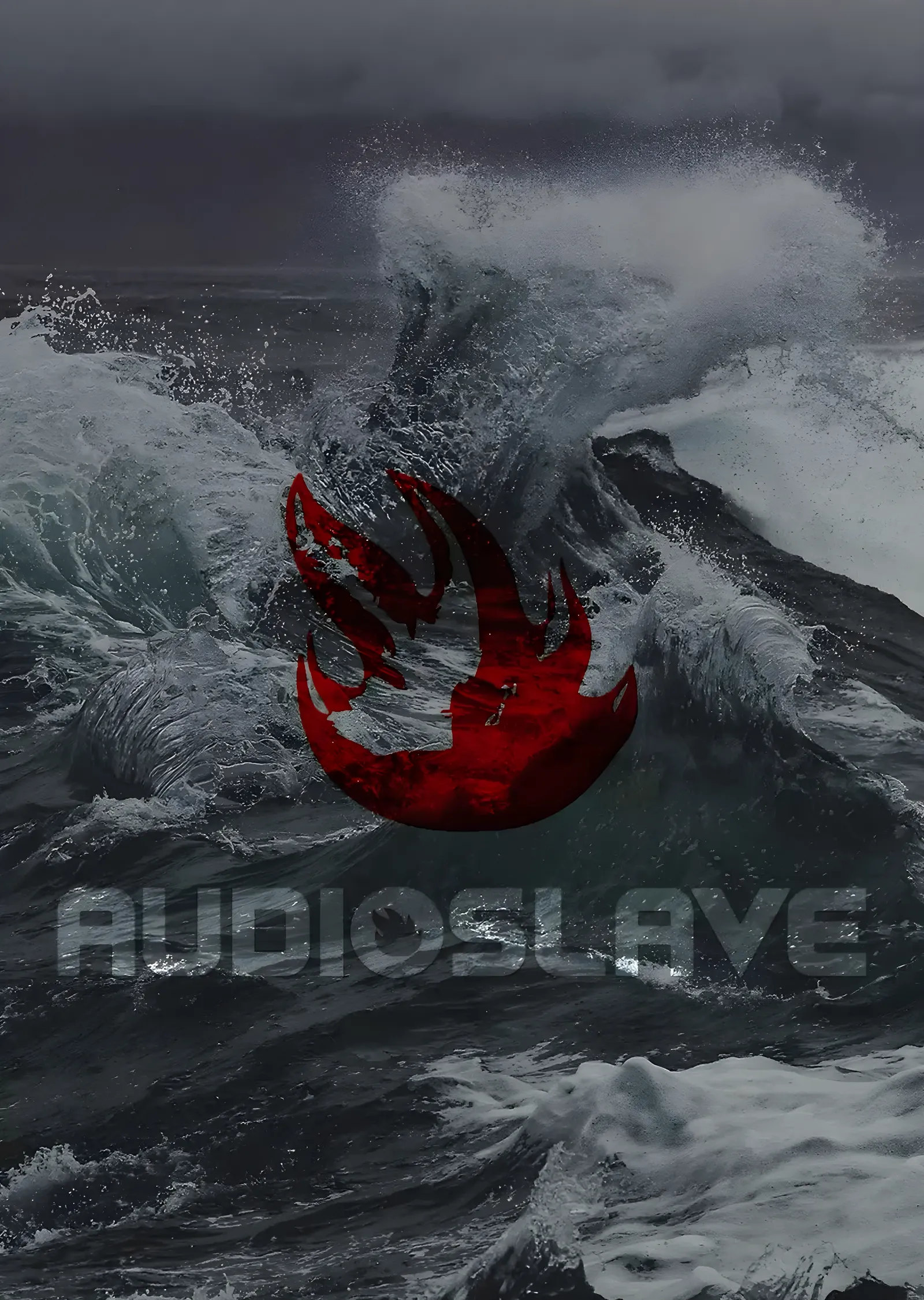 Audioslave: Fırtınalı Deniz metal tablo