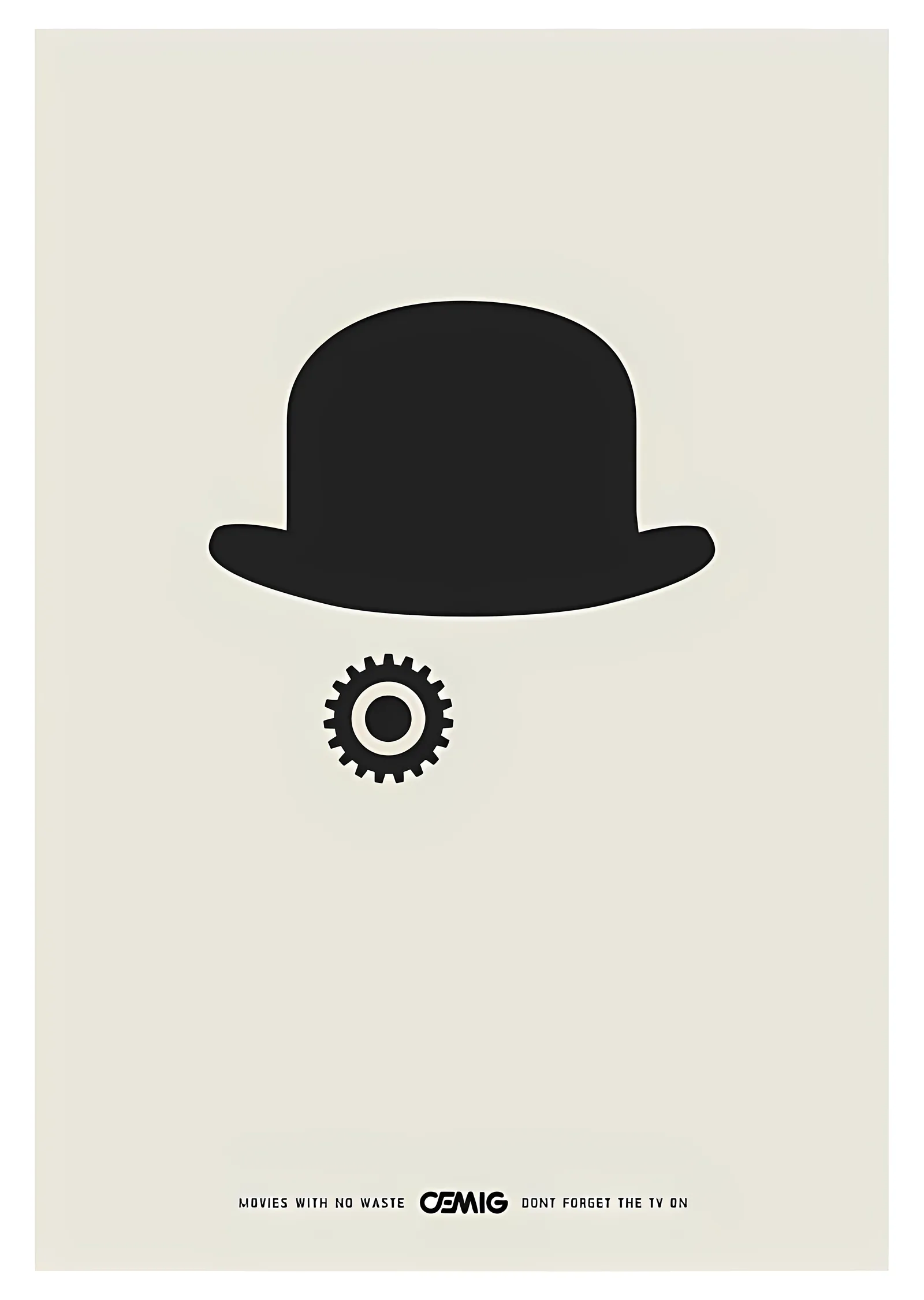 A Clockwork Orange - Otomatik Portakal metal tablo