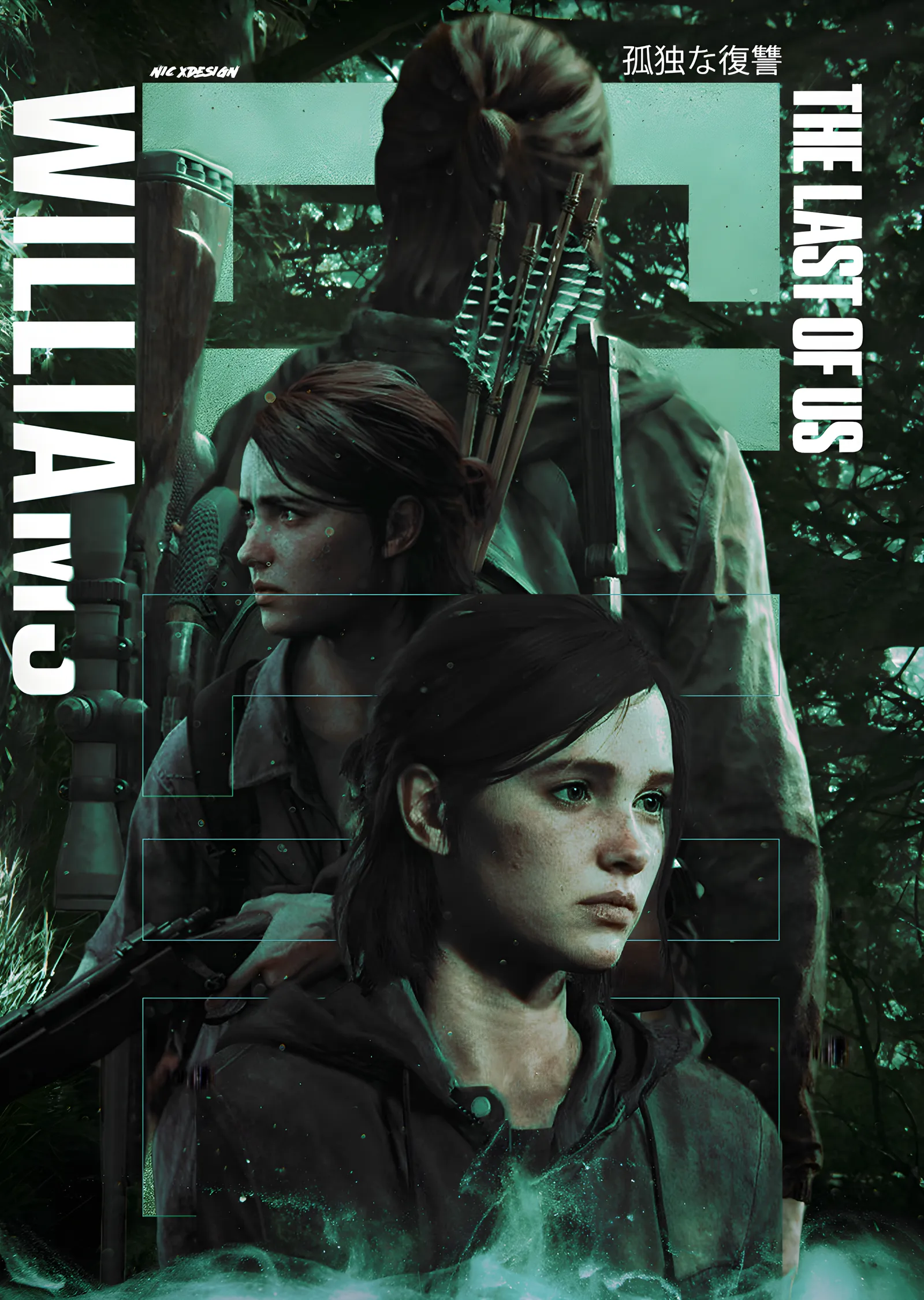 The Last of Us Part II: Yeşil Katmanlar metal tablo