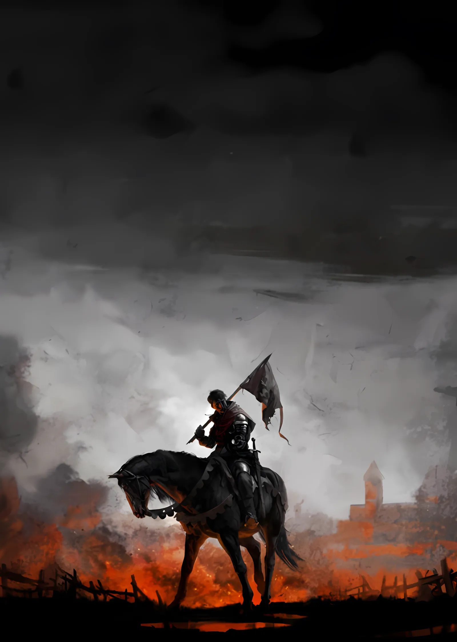 Kingdom Come: Deliverance - Kara Süvari metal tablo