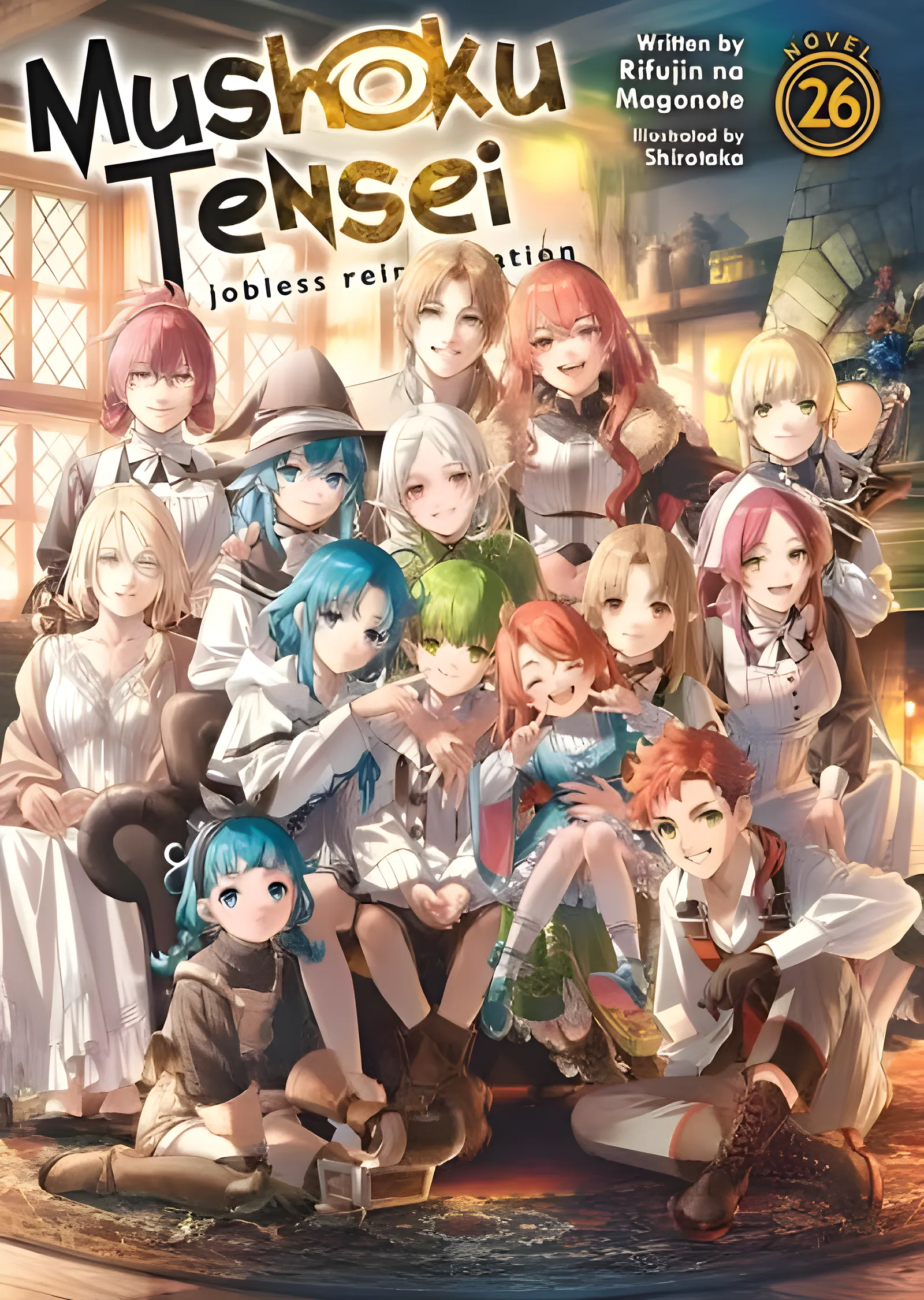 Mushoku Tensei: Cilt 26 Kapağı metal tablo