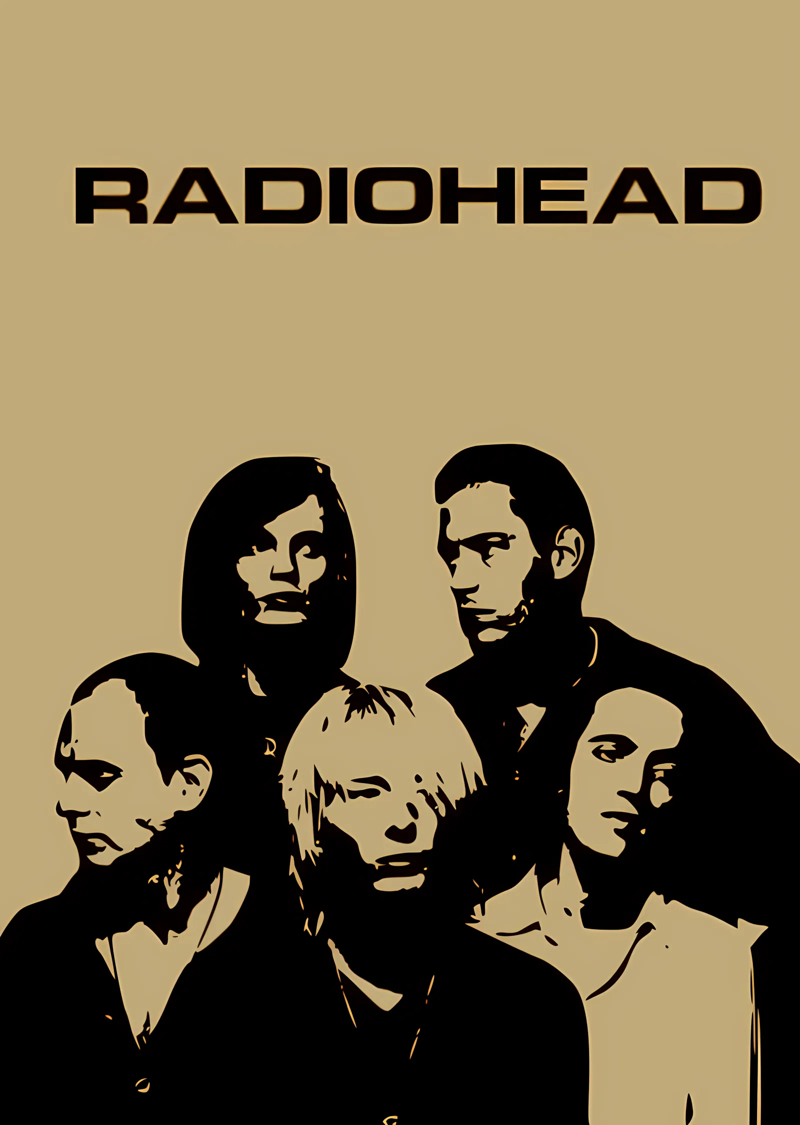 Radiohead: Grup metal tablo
