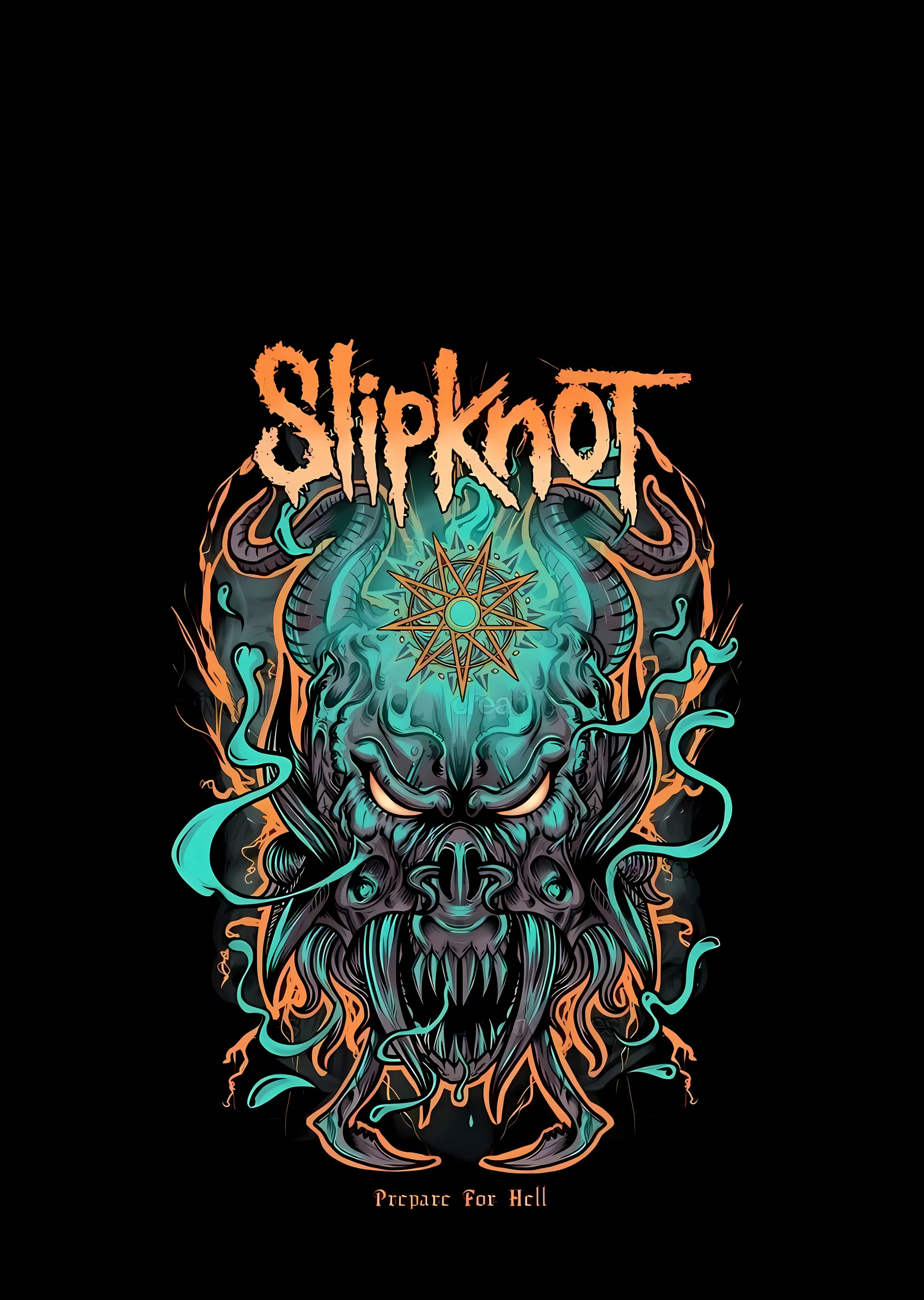 Slipknot: Prepare For Hell metal tablo