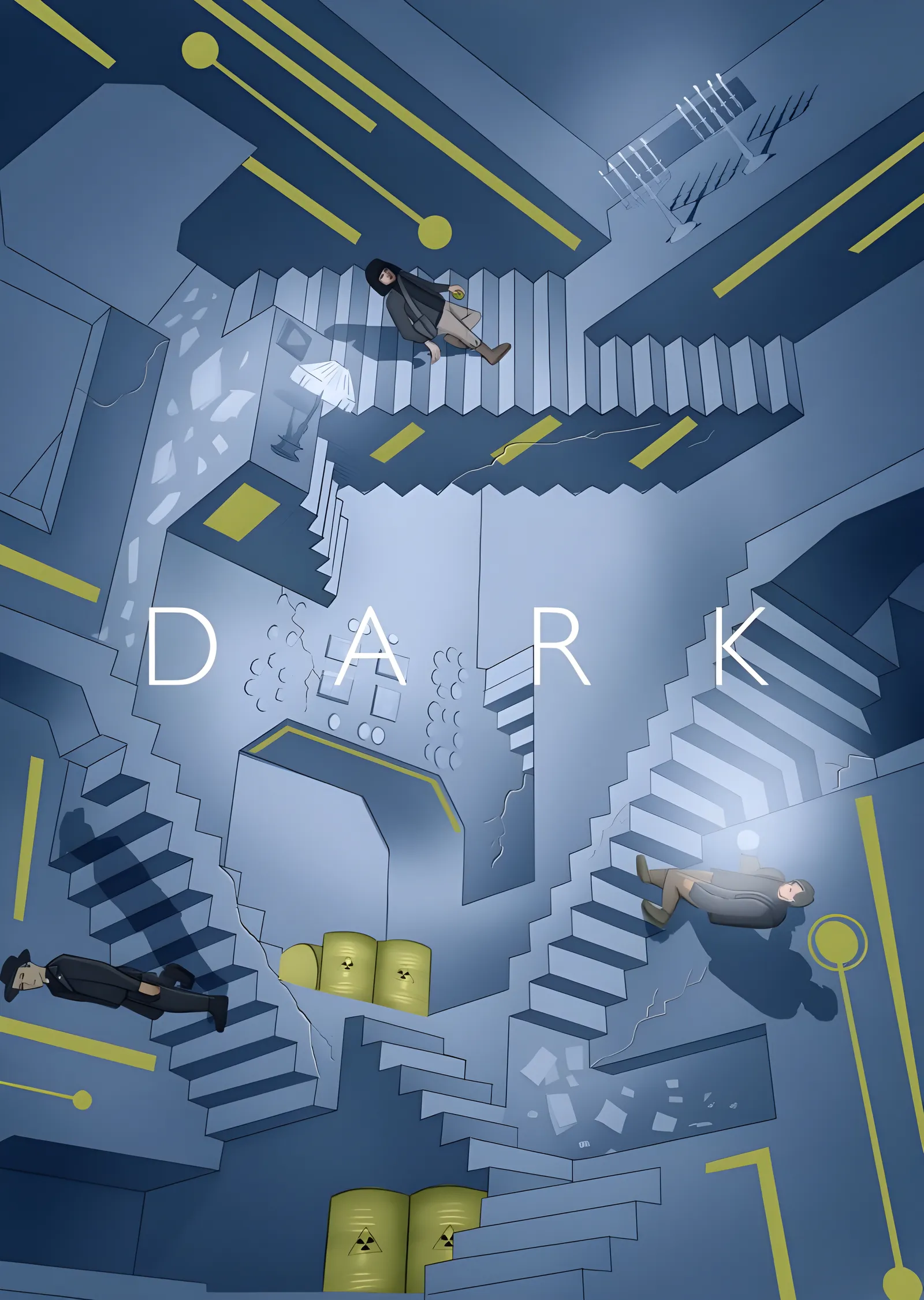 Dark - Sonsuz Merdivenler metal tablo