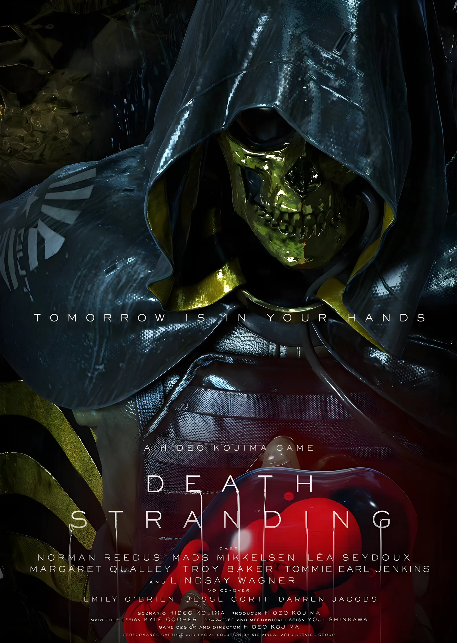 Death Stranding: Tomorrow Is in Your Hands metal tablo
