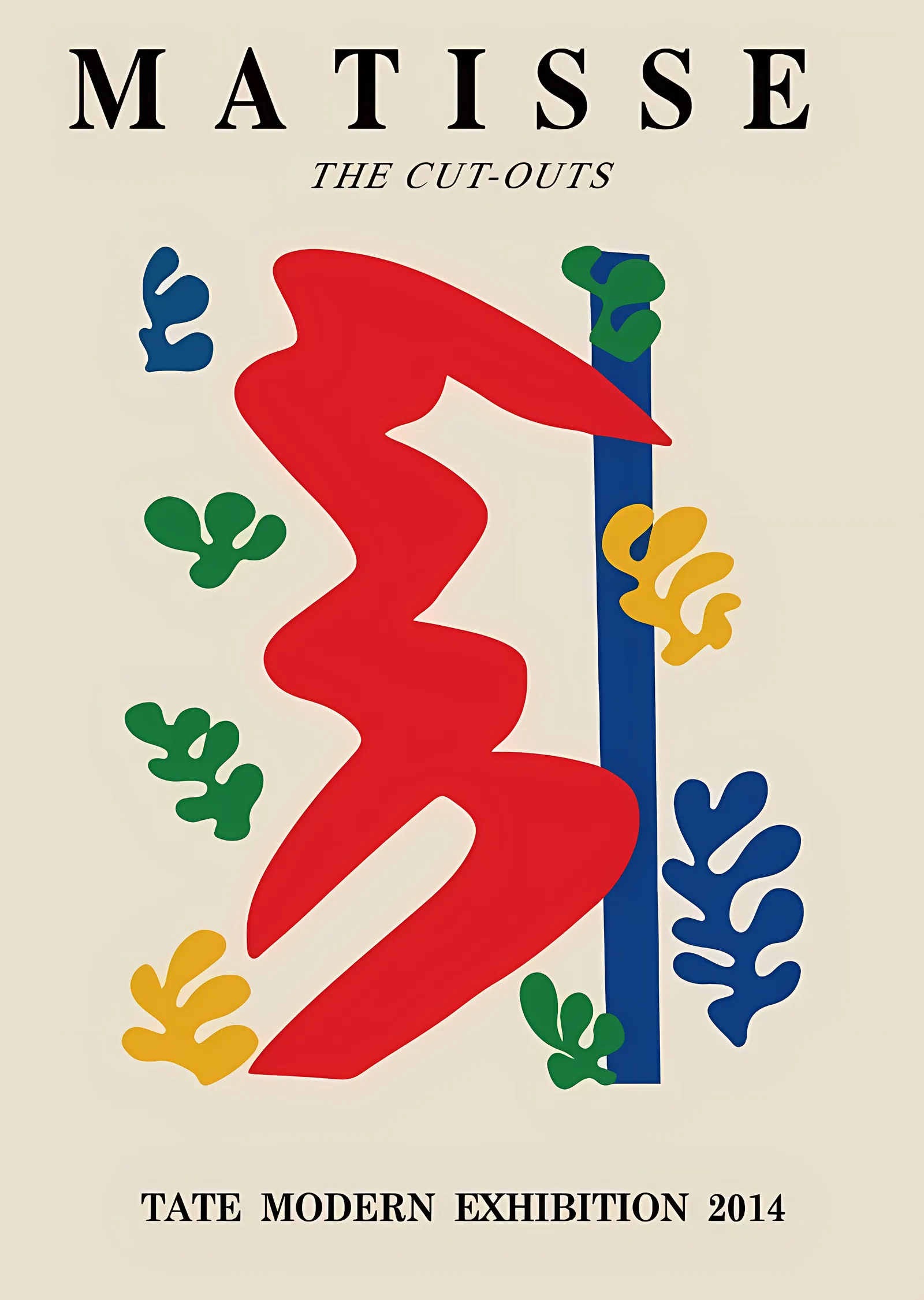 Matisse: Tate Modern 2014 Kırmızı metal tablo