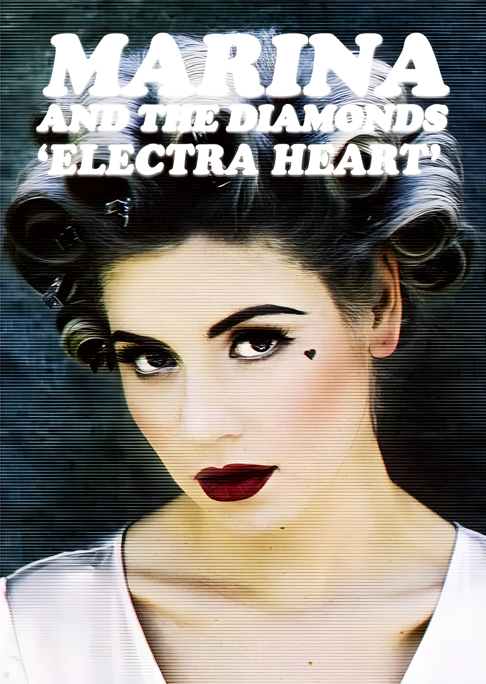 Marina and the Diamonds - Electra Heart metal tablo