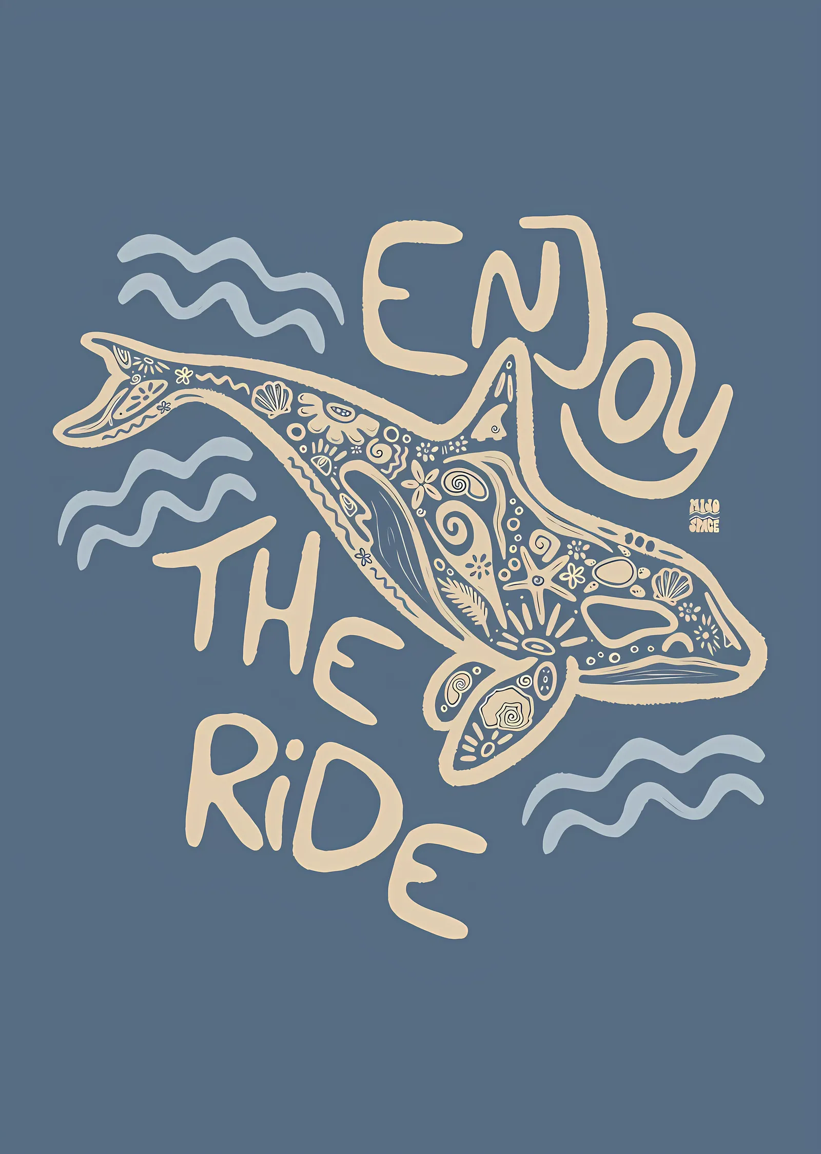 Orca: Enjoy the Ride metal tablo