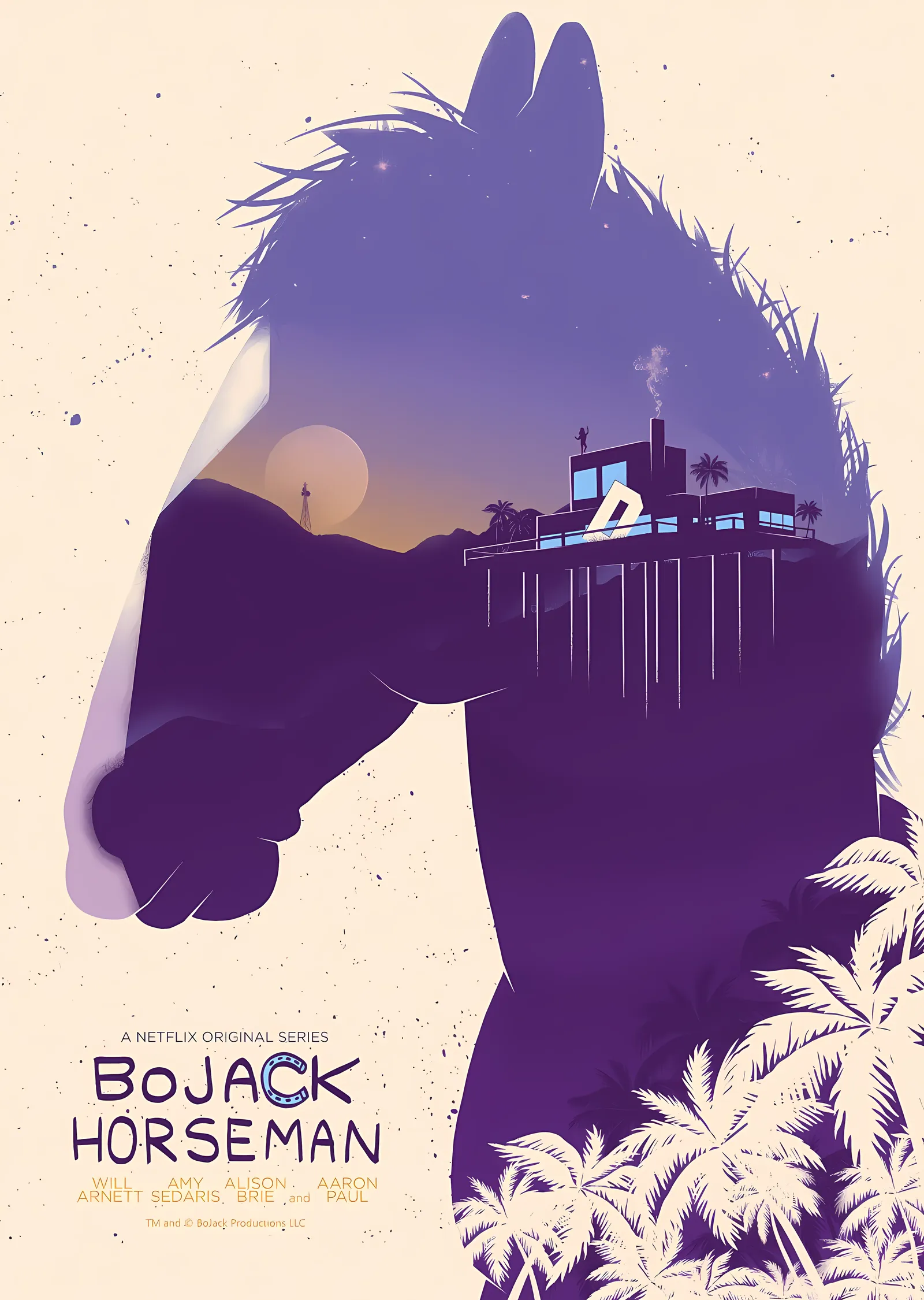 BoJack Horseman: Netflix'in Animasyon Başparçası metal tablo