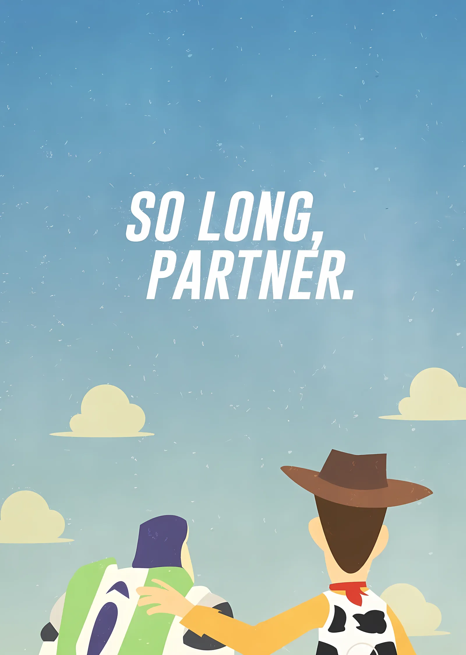 Toy Story - So Long, Partner metal tablo