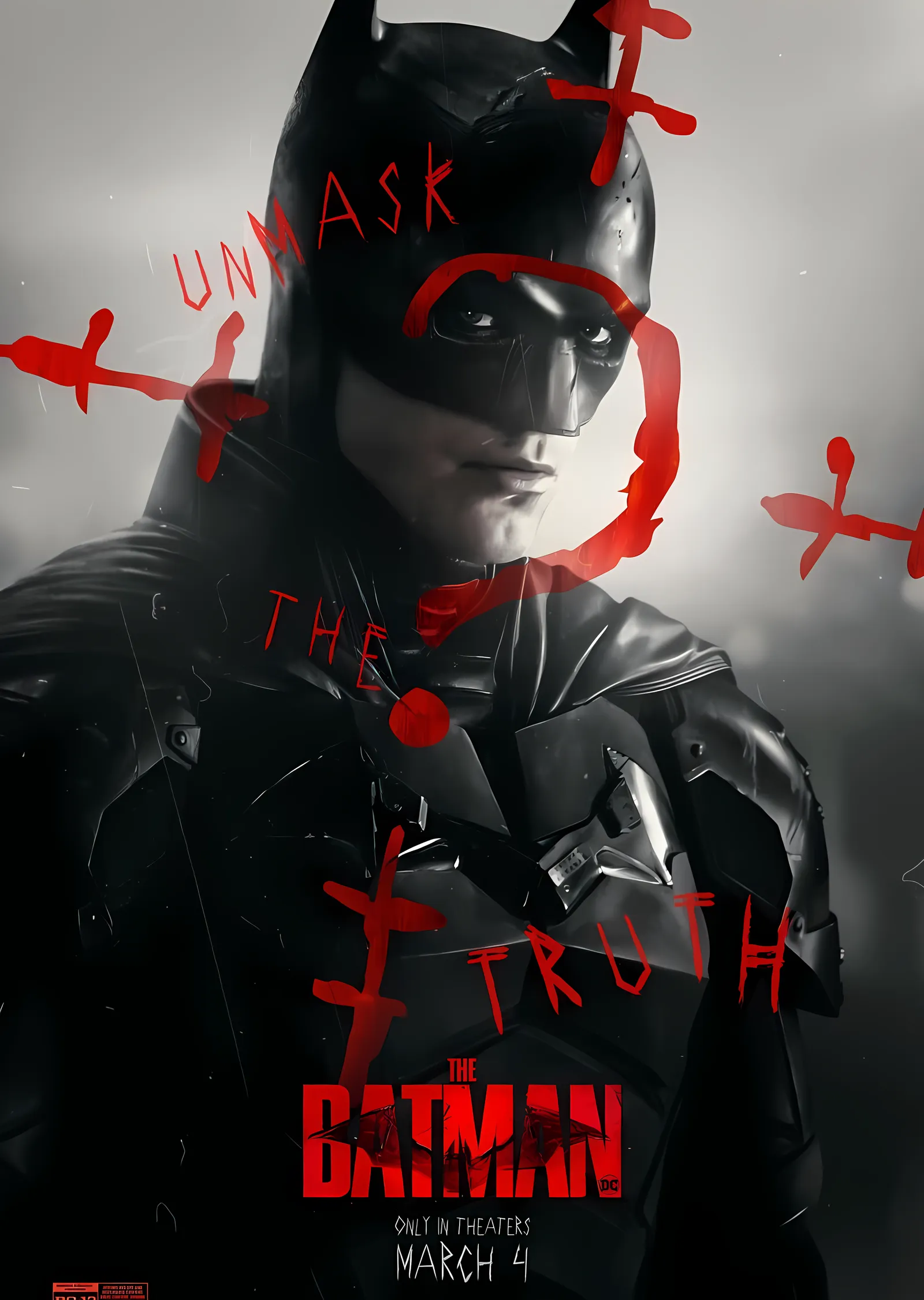 The Batman metal tablo