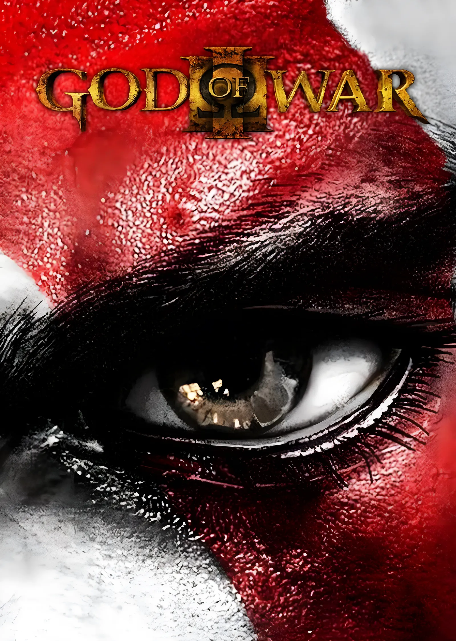God of War III: Kratos'un Gözleri metal tablo