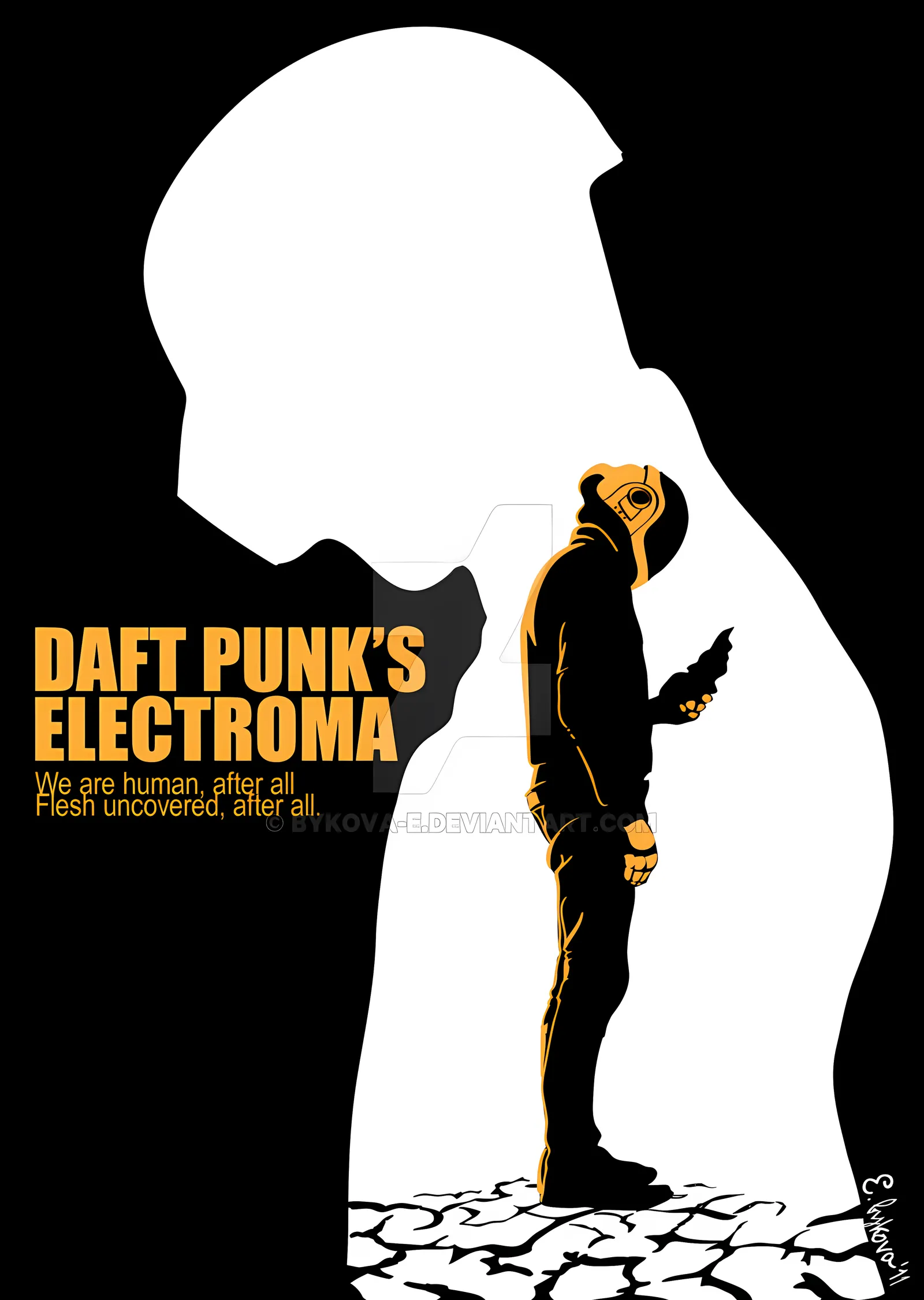 Daft Punk's Electroma metal tablo