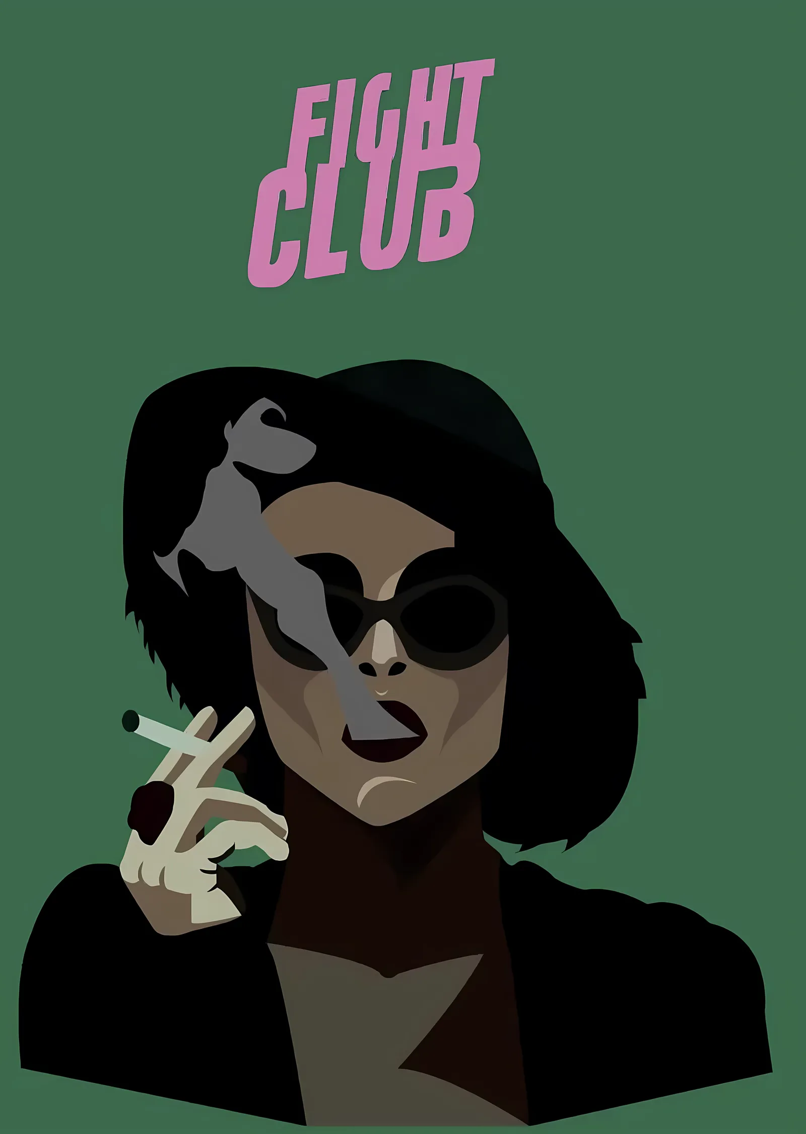 Fight Club: Marla Singer metal tablo
