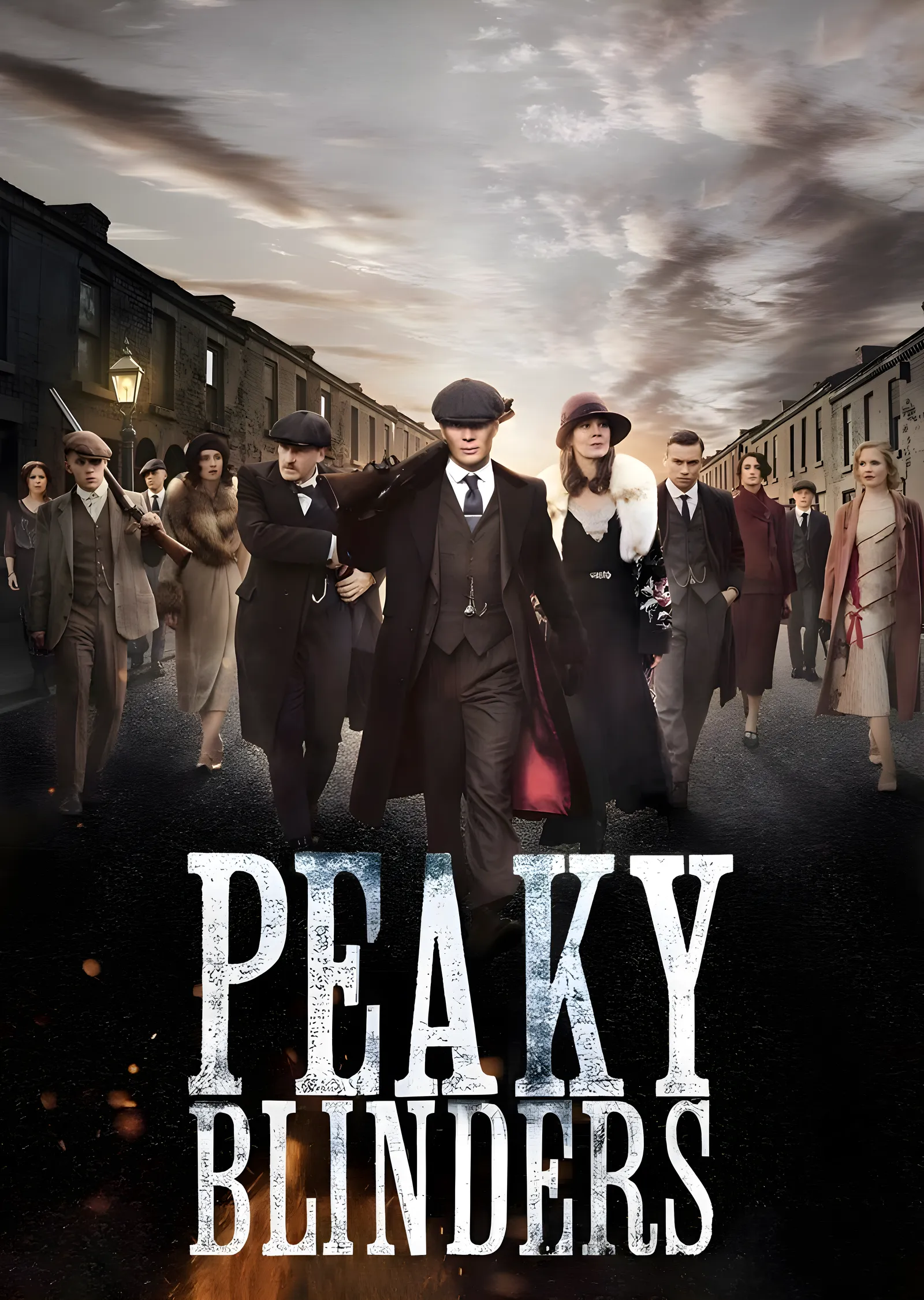 Peaky Blinders - Thomas Shelby ve Ekibi metal tablo