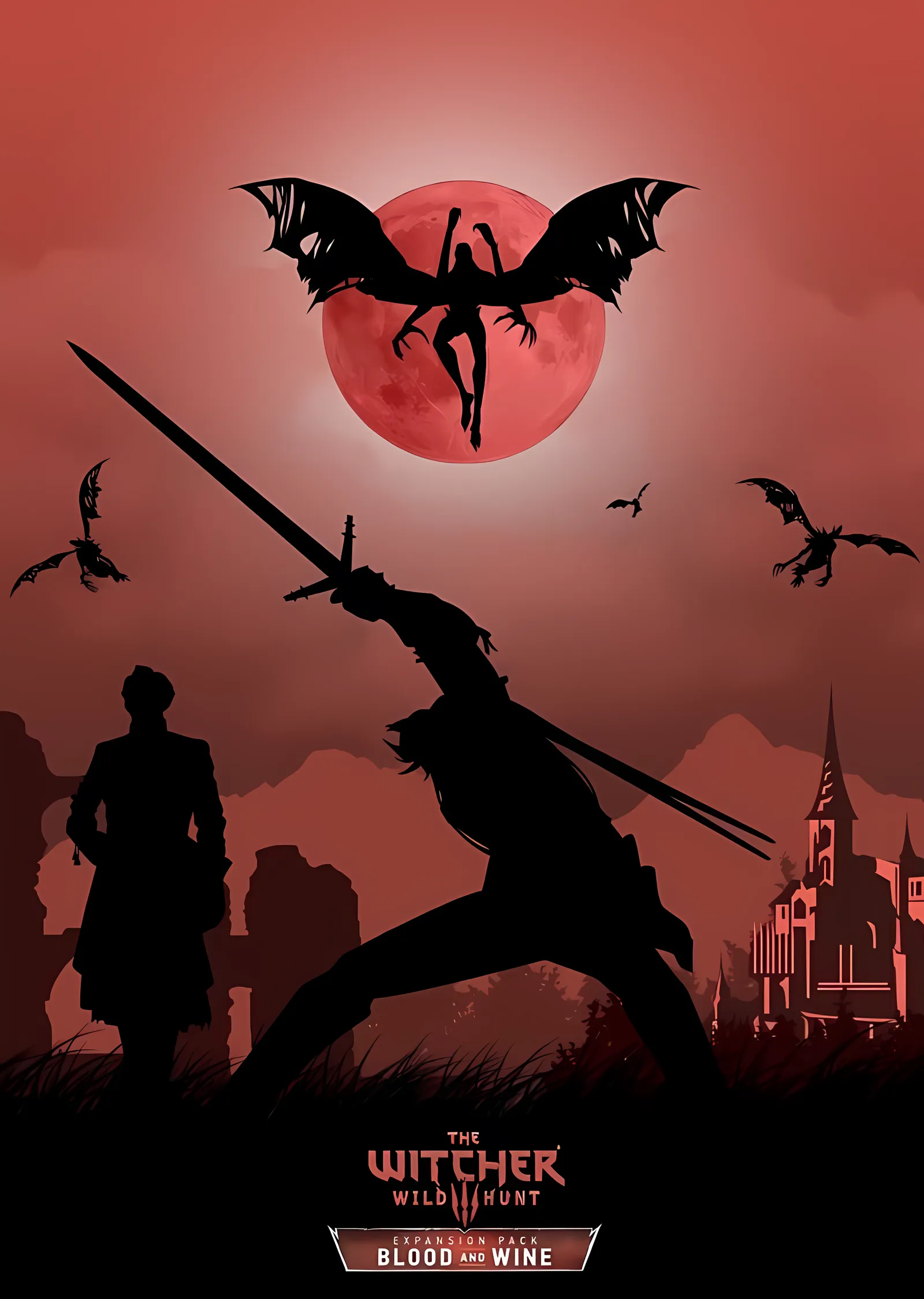 The Witcher: Blood and Wine metal tablo