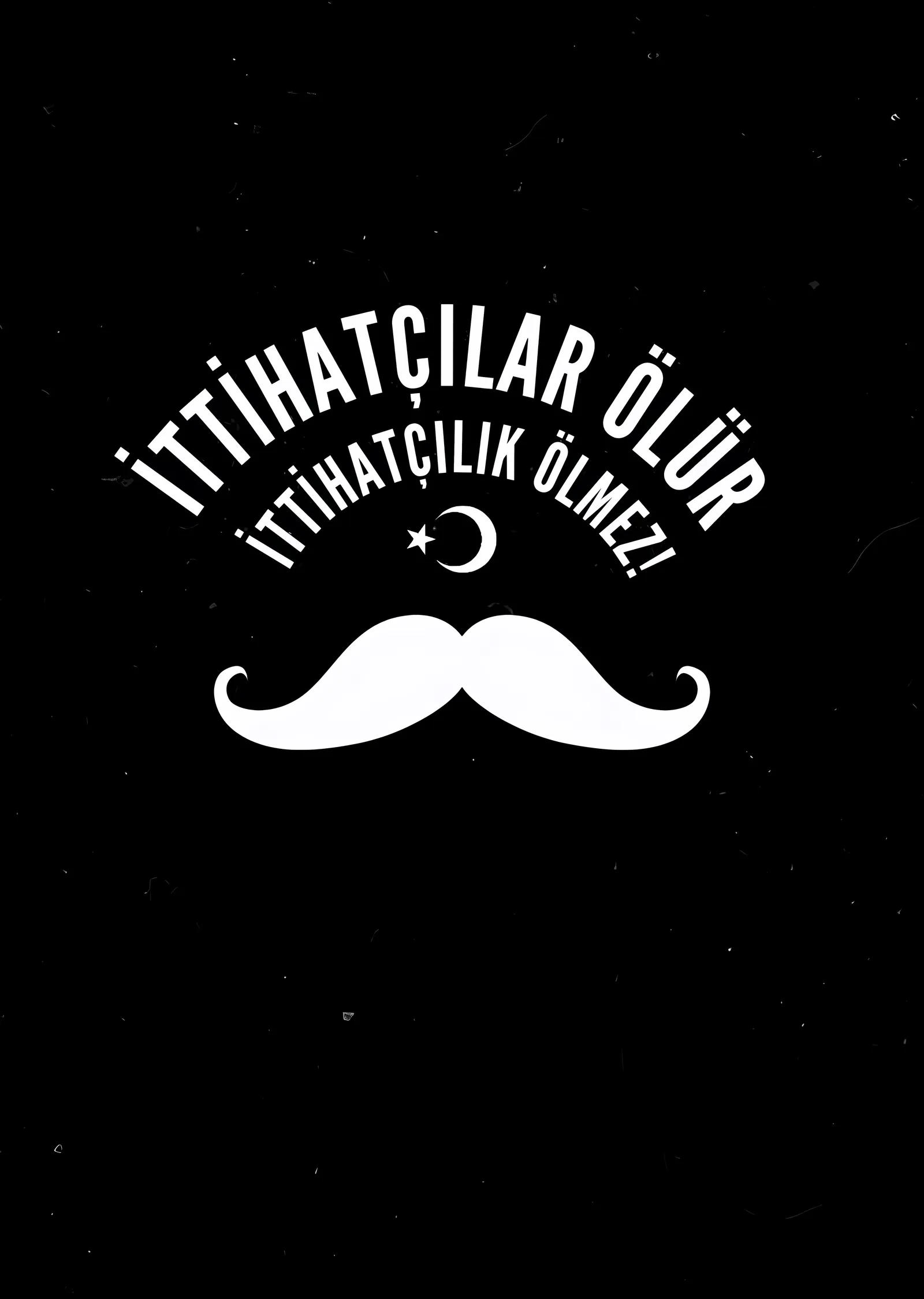 İttihatçılar Ölür, İttihatçılık Ölmez Amblemi metal tablo
