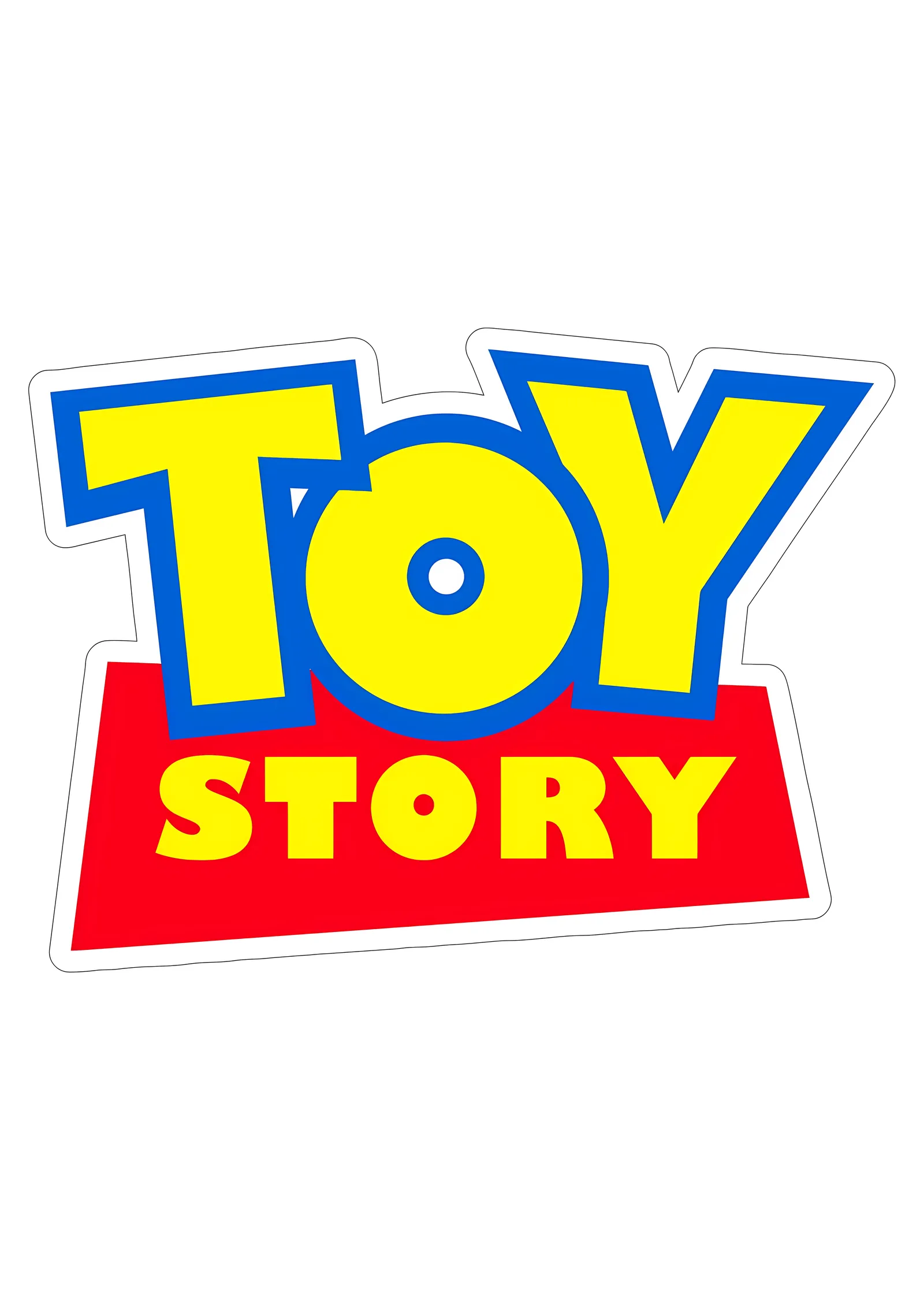 Toy Story - Klasik Logo metal tablo
