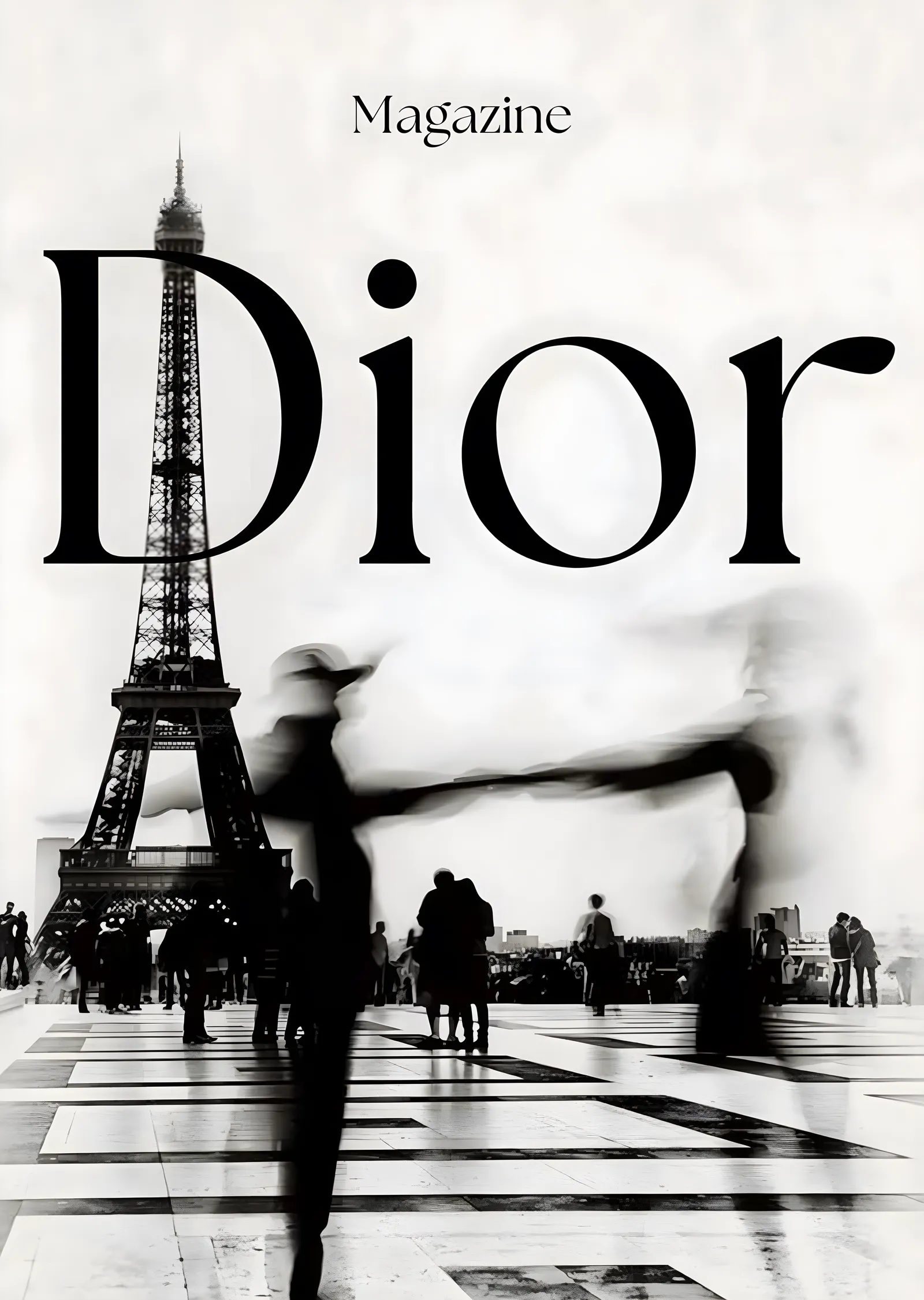 Dior: Paris'in Işıltısı metal tablo