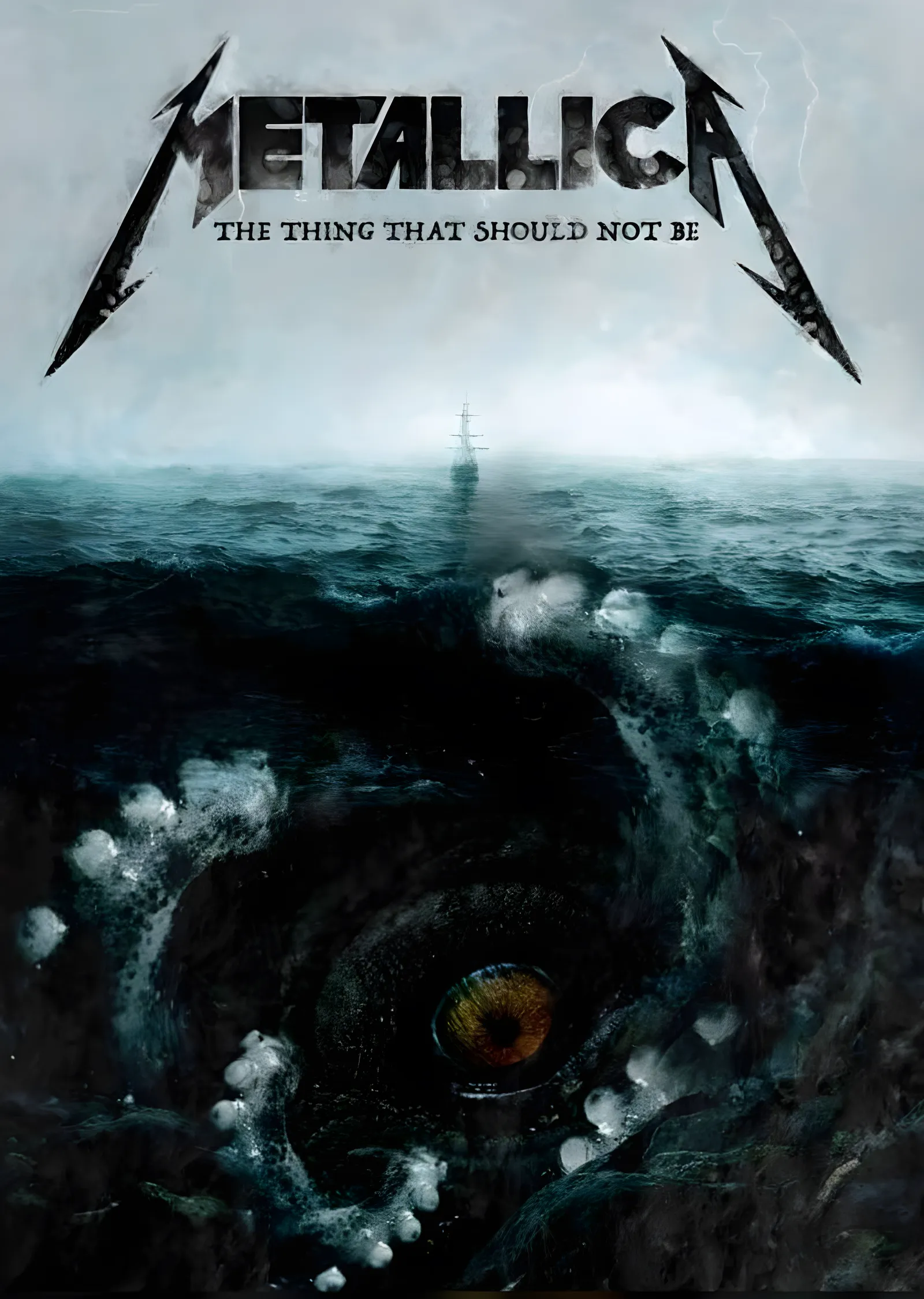 Metallica: The Thing That Should Not Be metal tablo