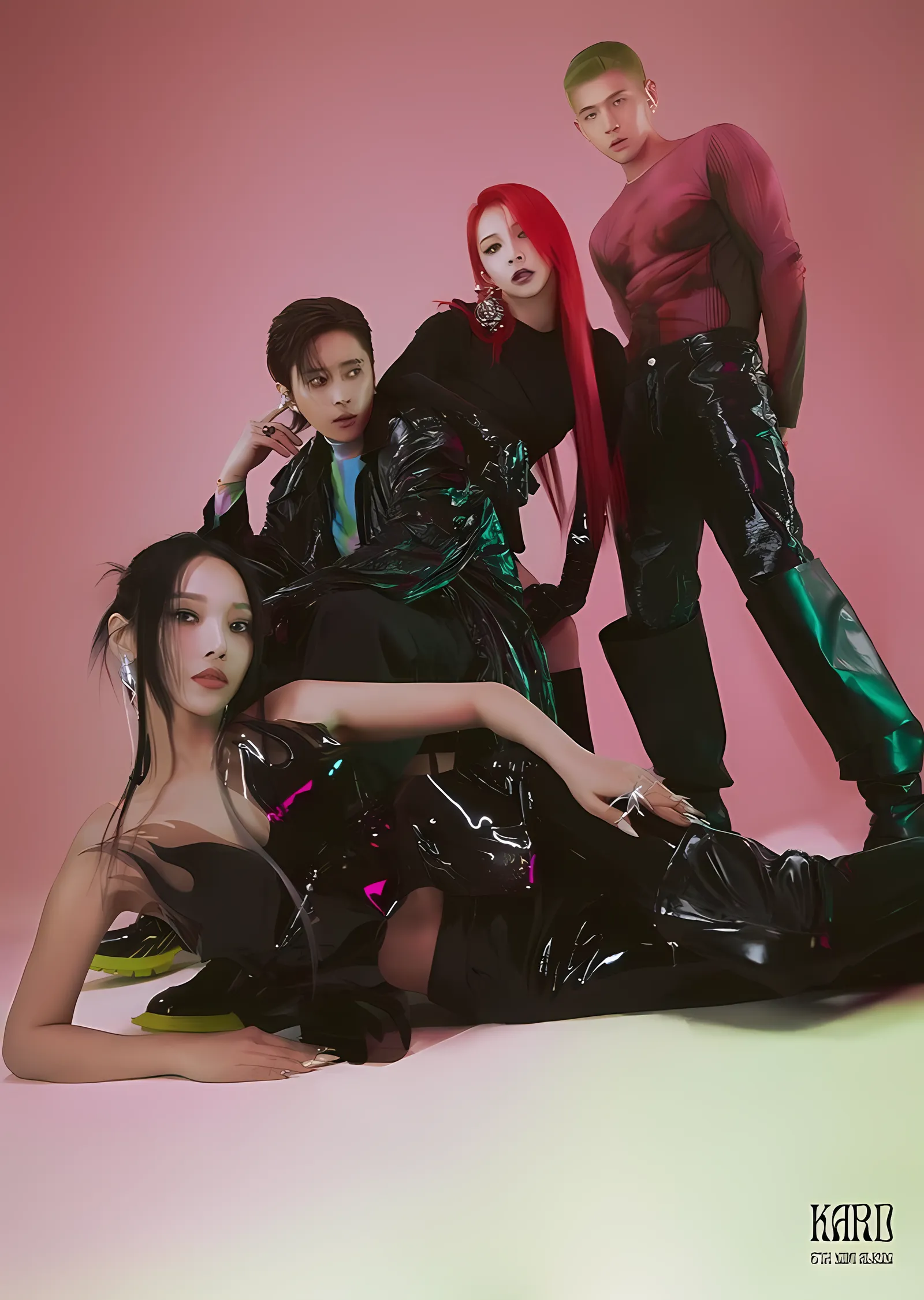KARD · Grup metal tablo