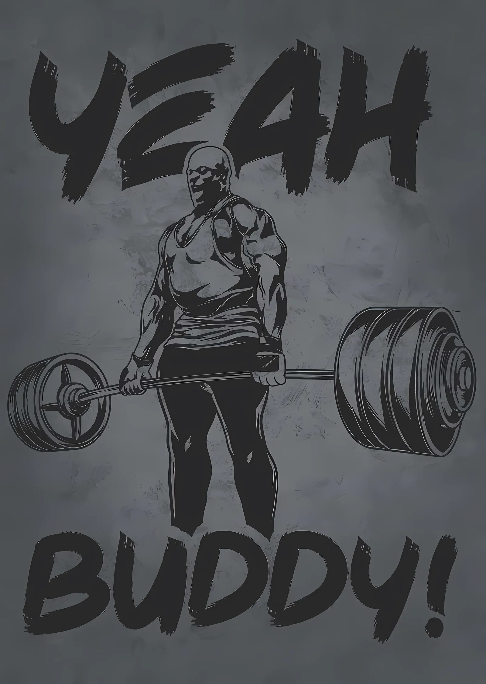 Ronnie Coleman - Yeah Buddy Deadlift metal tablo
