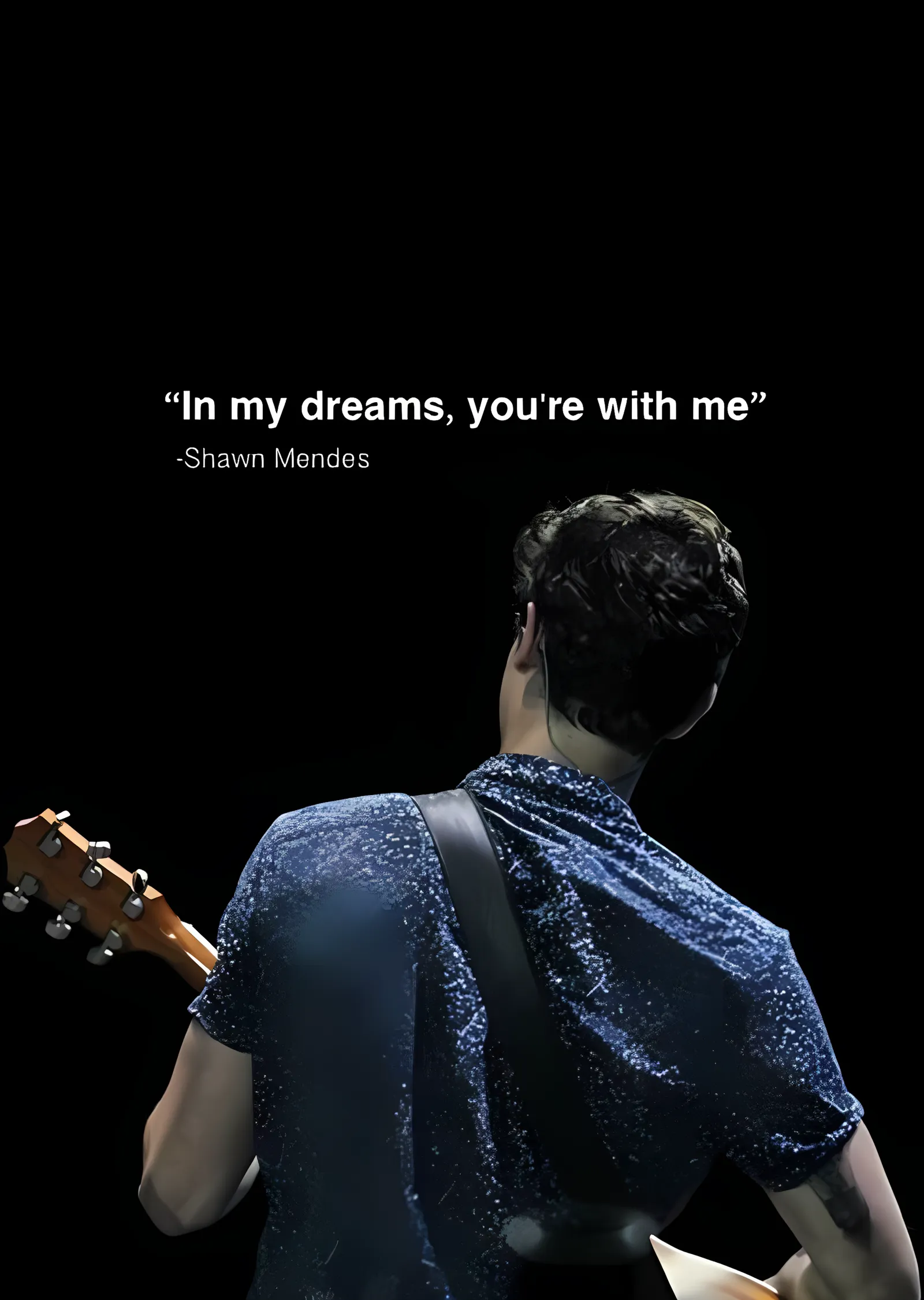 Shawn Mendes: In My Dreams metal tablo