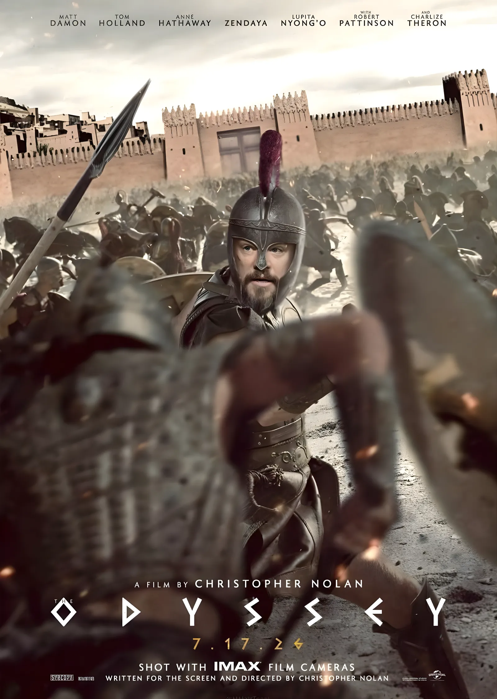 The Odyssey: Surların Önünde Kuşatma metal tablo