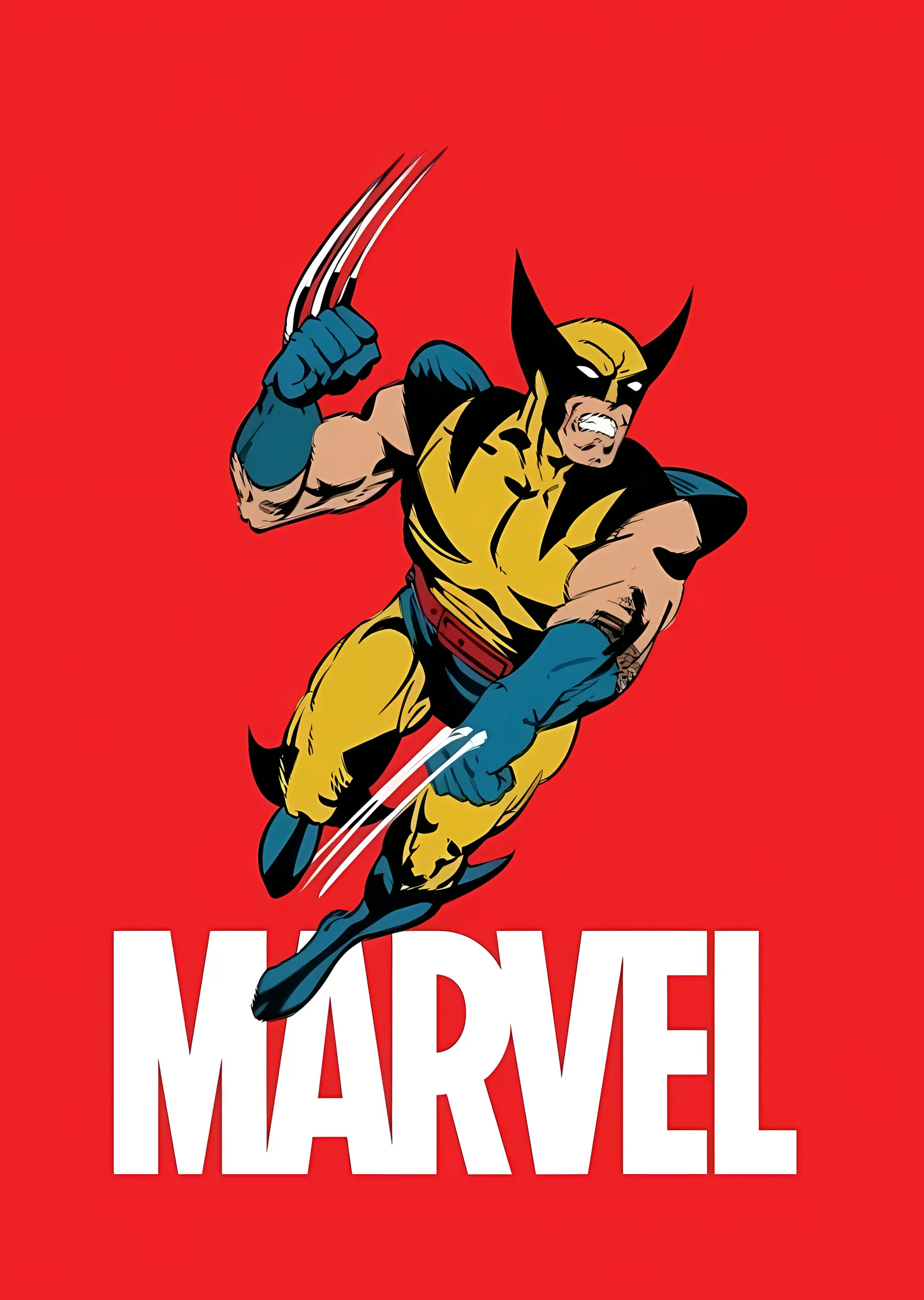 Wolverine - Marvel Klasik metal tablo