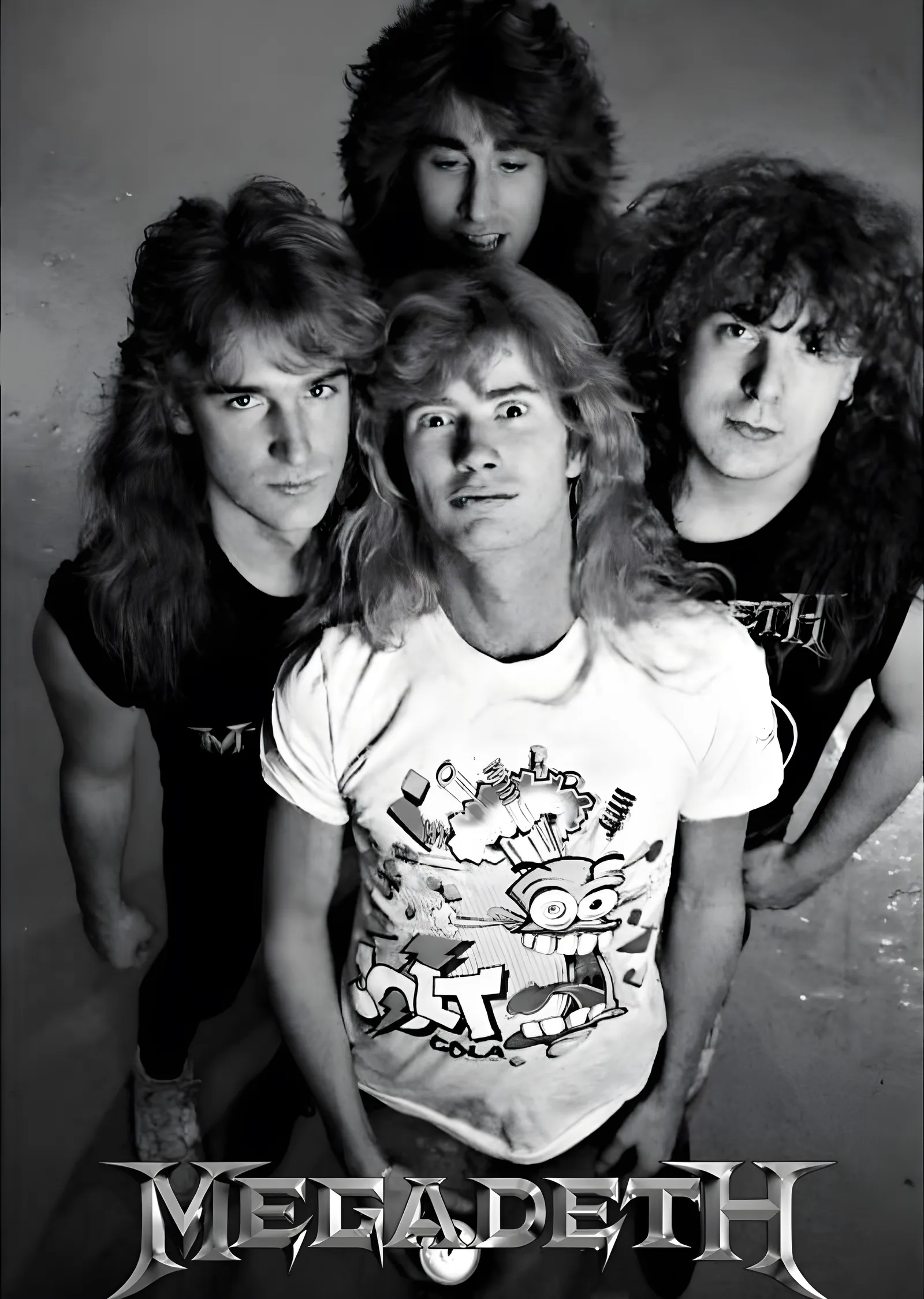 Megadeth: 80'ler Kadrosu metal tablo