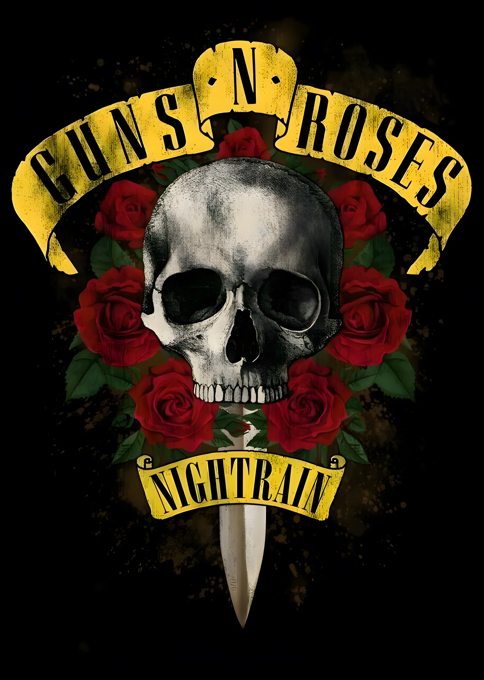 Guns N' Roses: Nightrain metal tablo