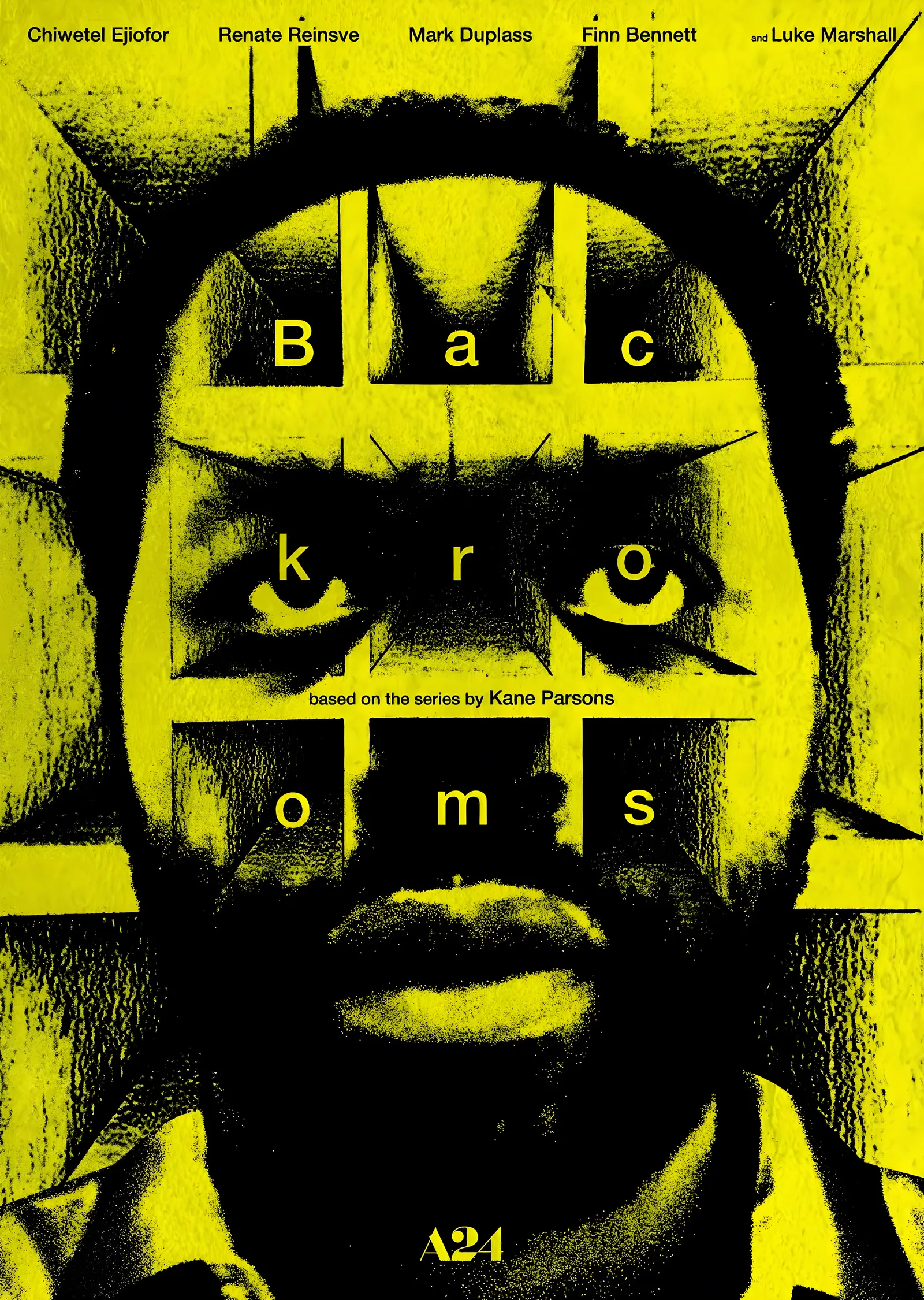 Backrooms - Sarı Labirent metal tablo