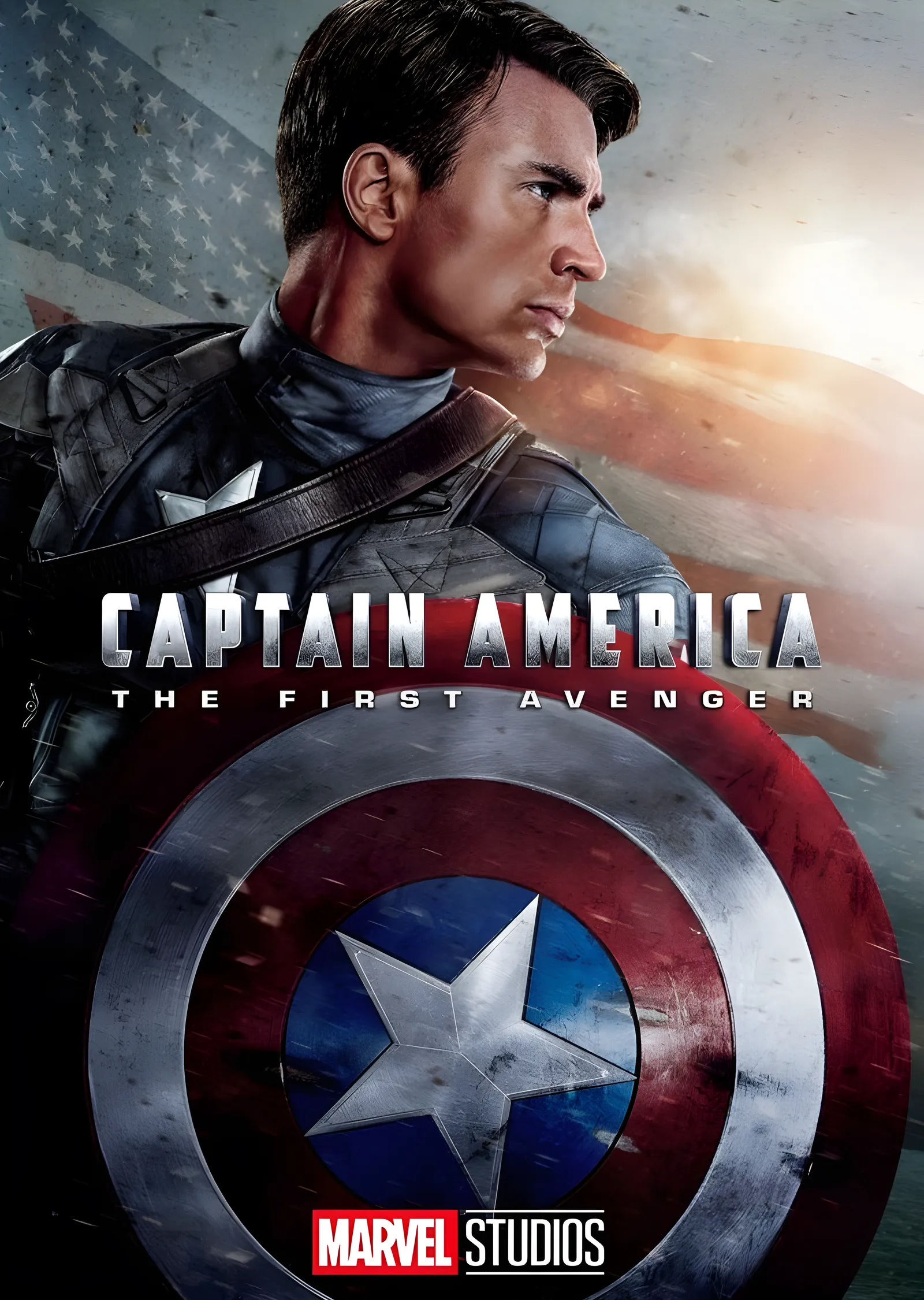 Captain America: The First Avenger metal tablo