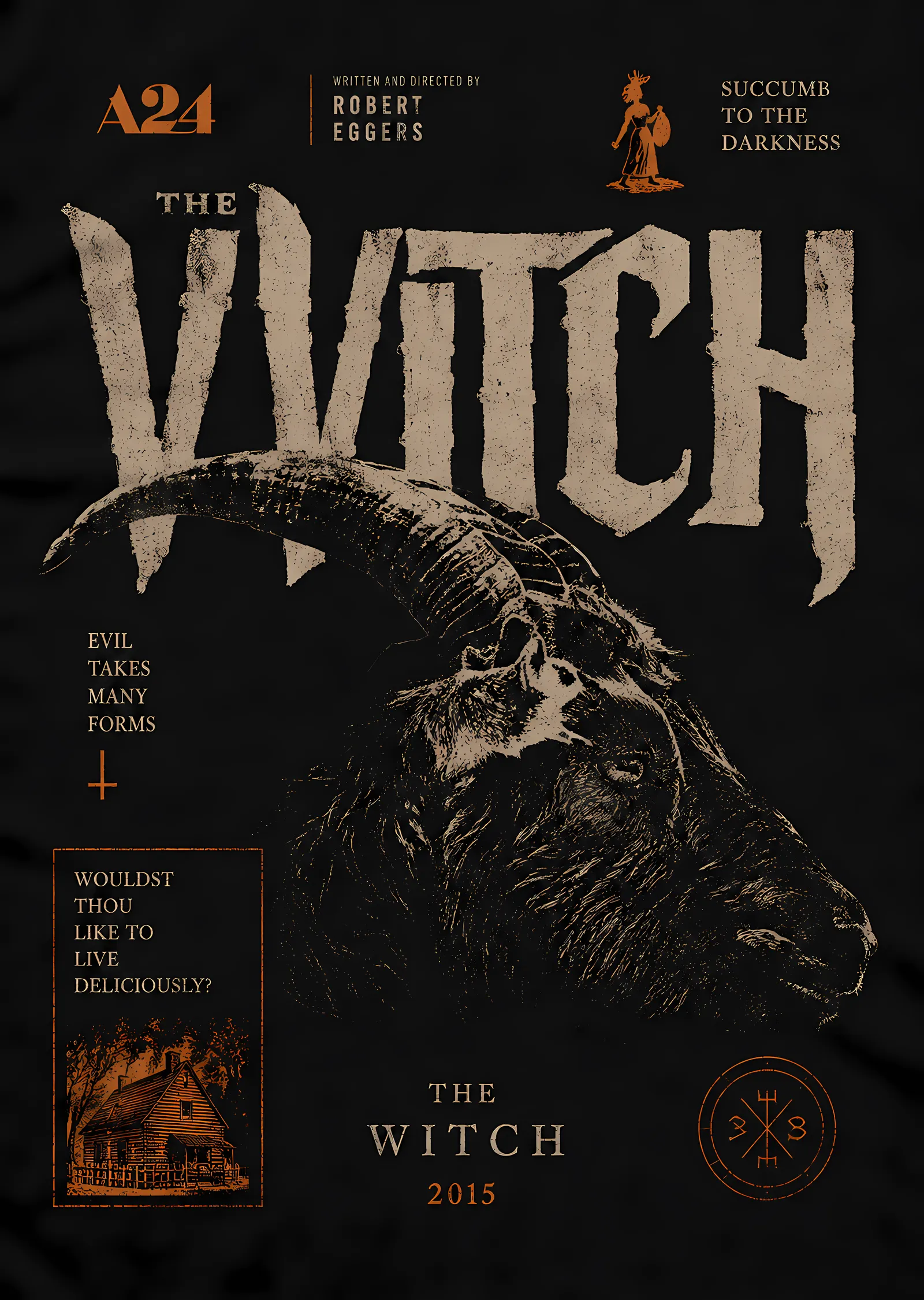 The Witch: Succumb to the Darkness metal tablo
