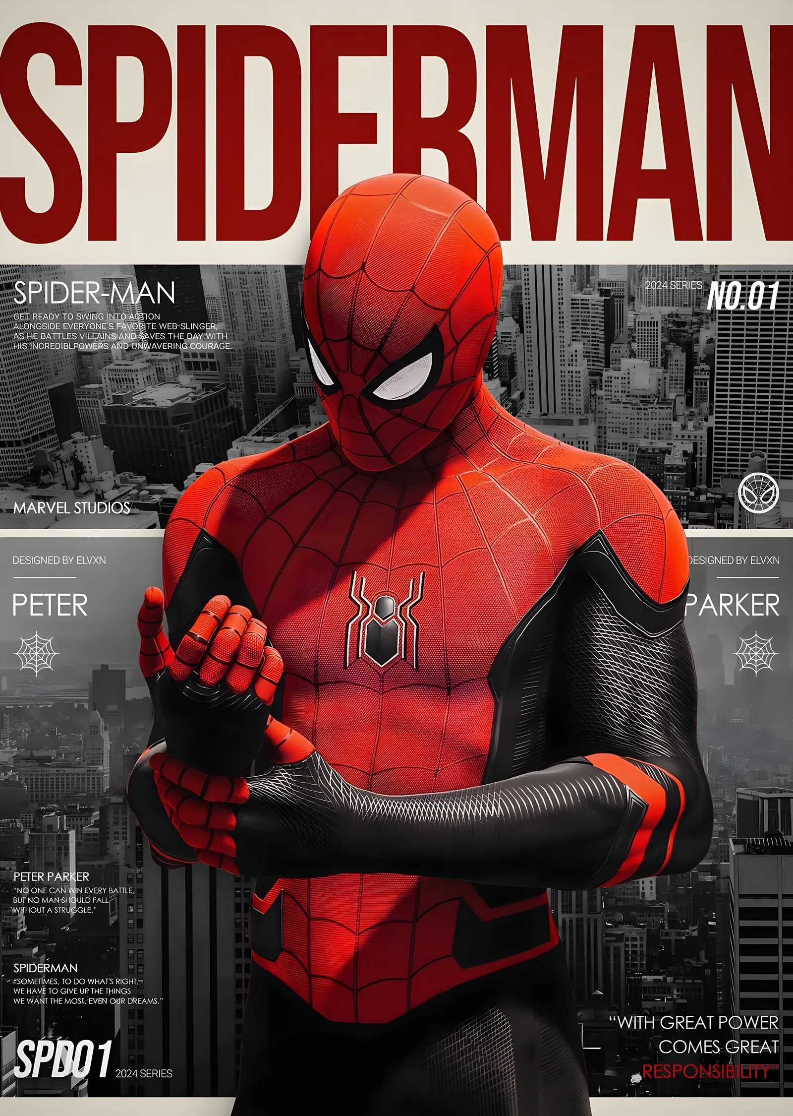 Spider-Man: Dergi Kapağı metal tablo