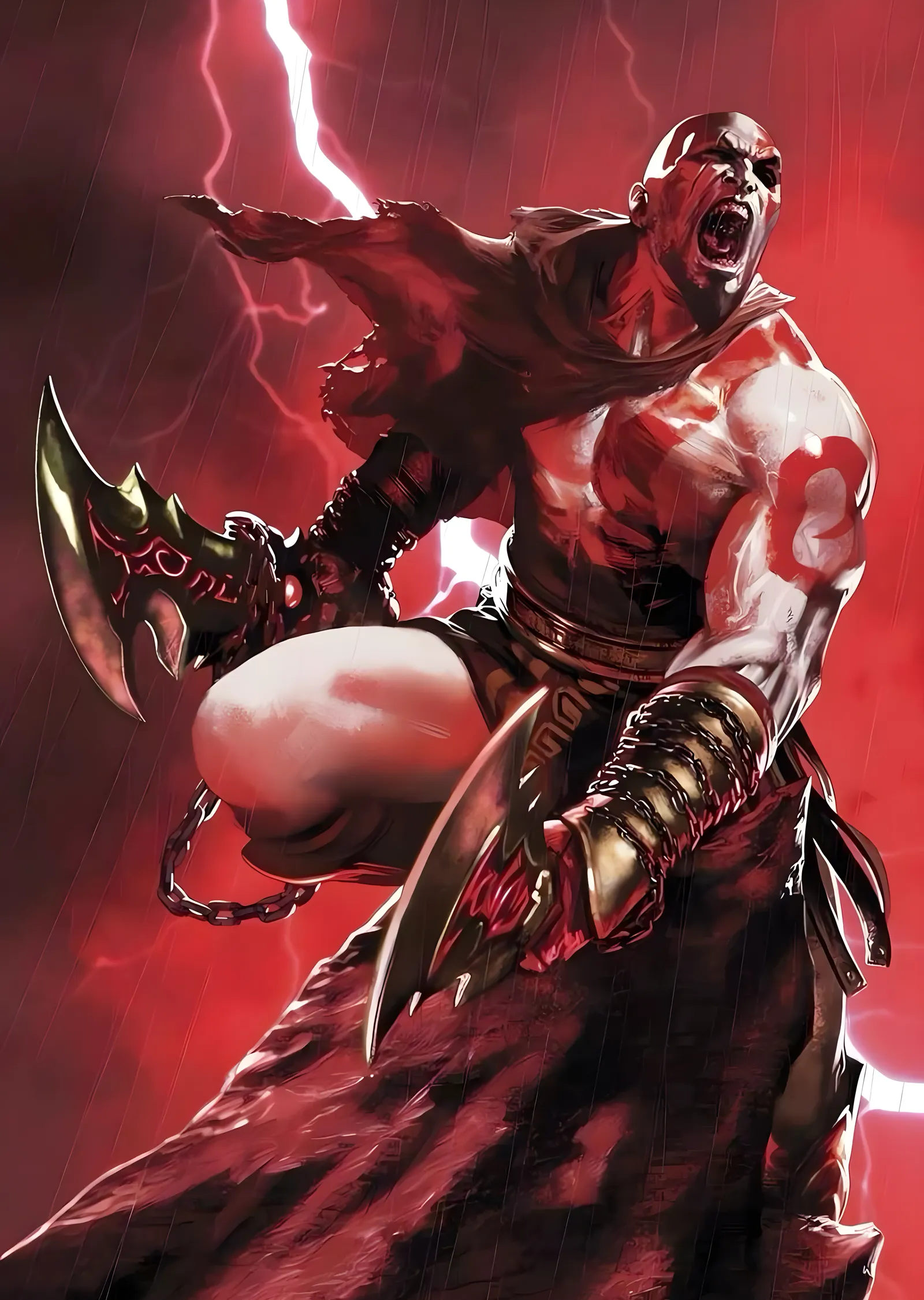 Kratos: Tanrıların Öfkesi metal tablo