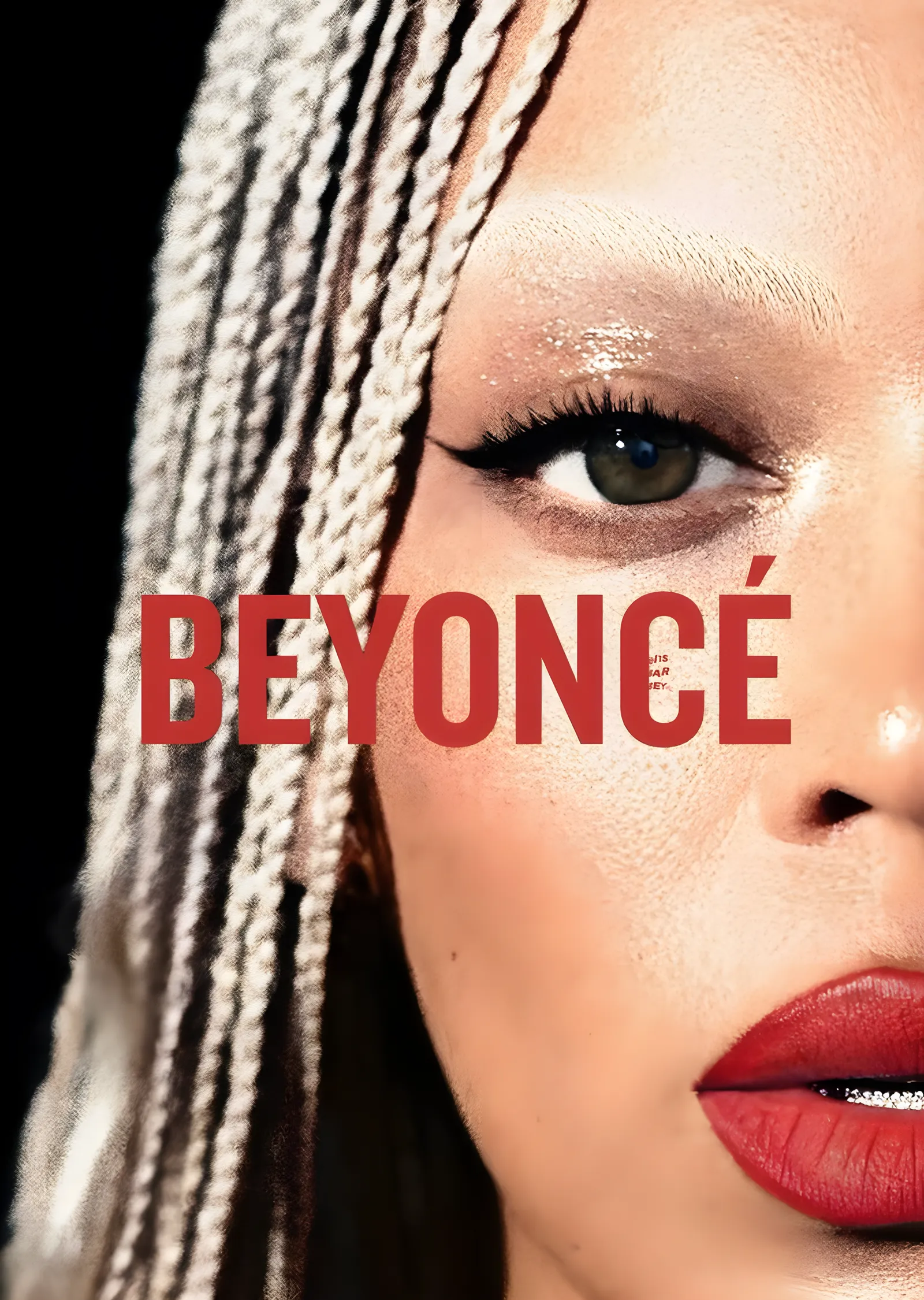 Beyoncé: Yakın Plan metal tablo
