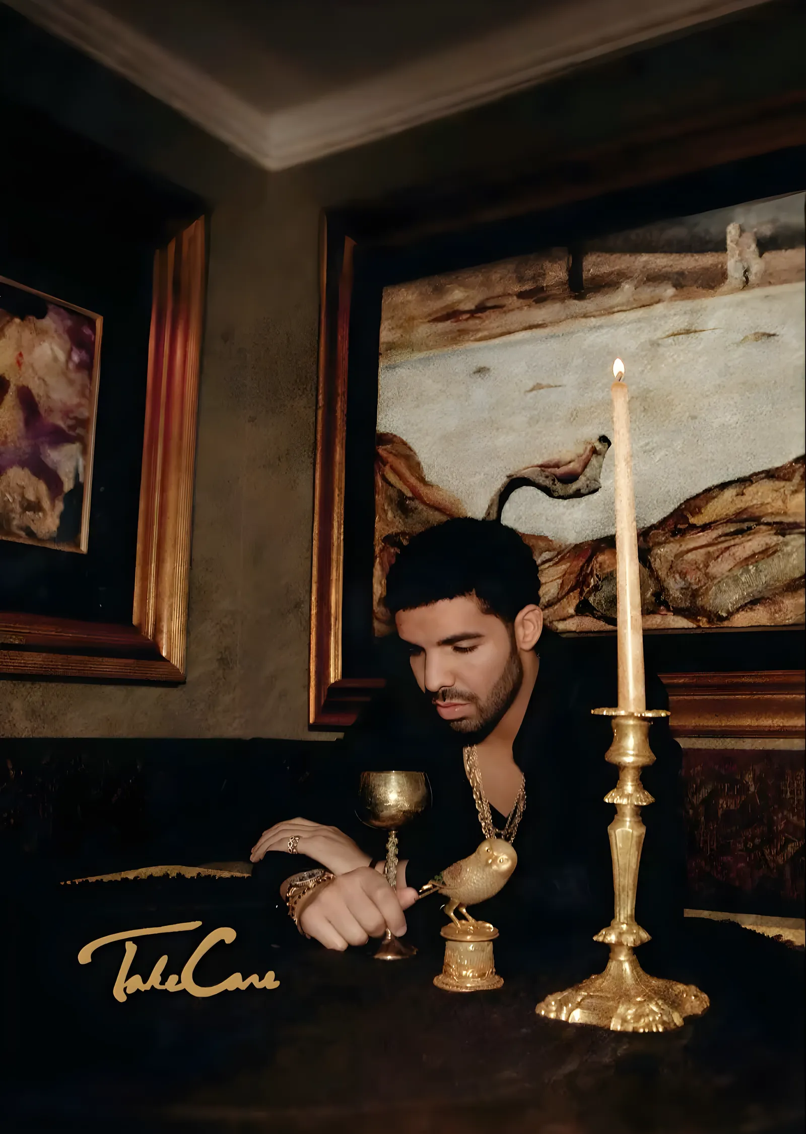 Drake: Take Care metal tablo