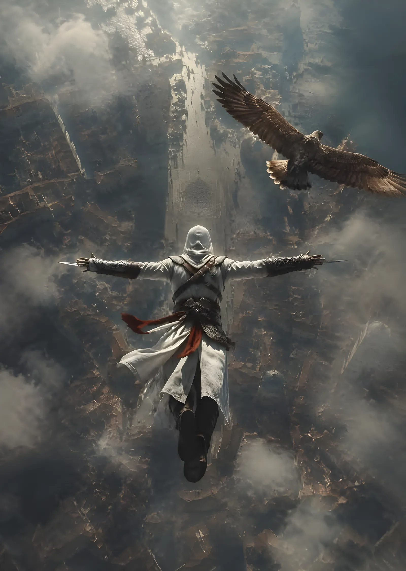 Assassin's Creed: İnanç Sıçrayışı metal tablo