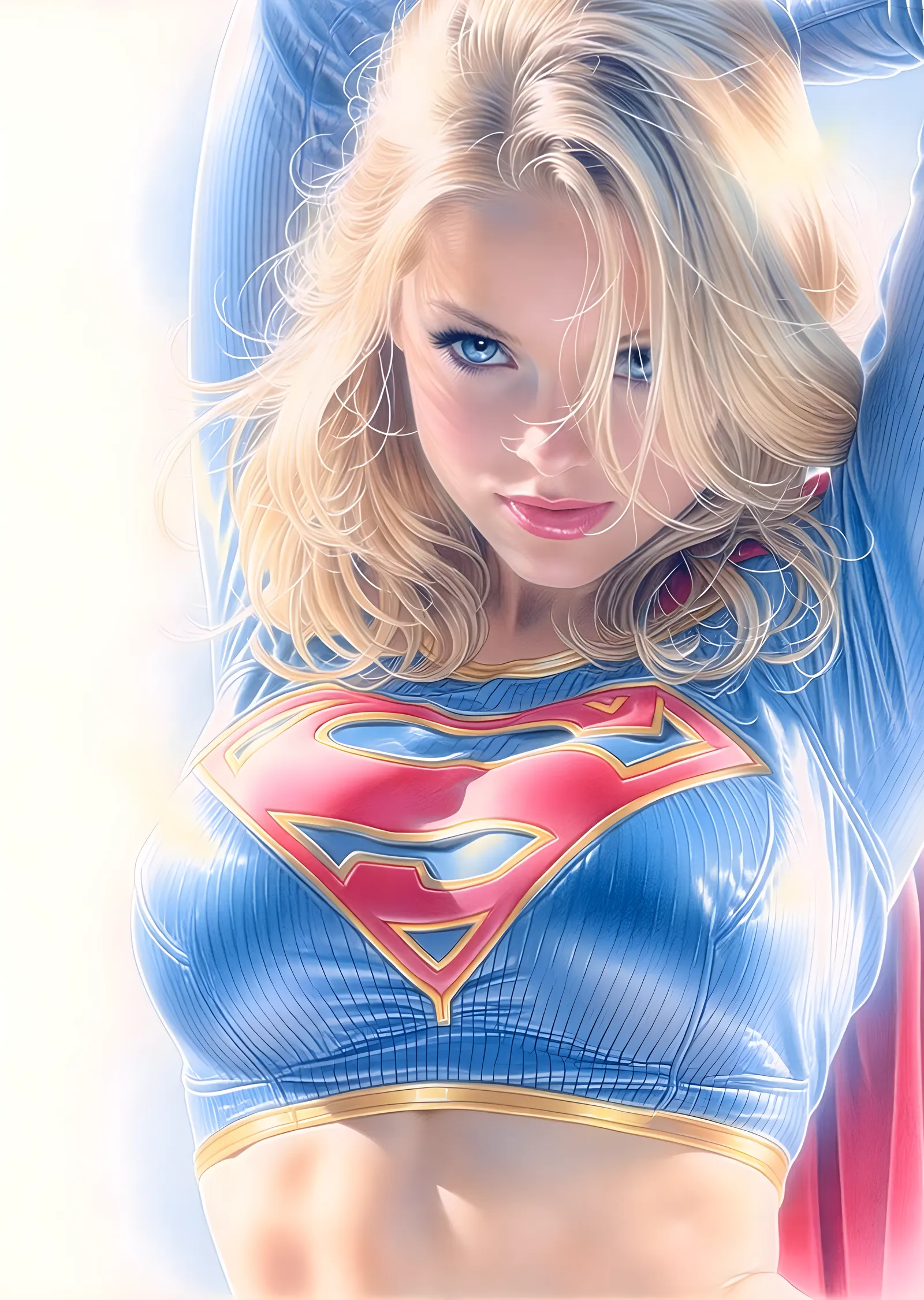Supergirl - Kryptonlu Kahraman metal tablo