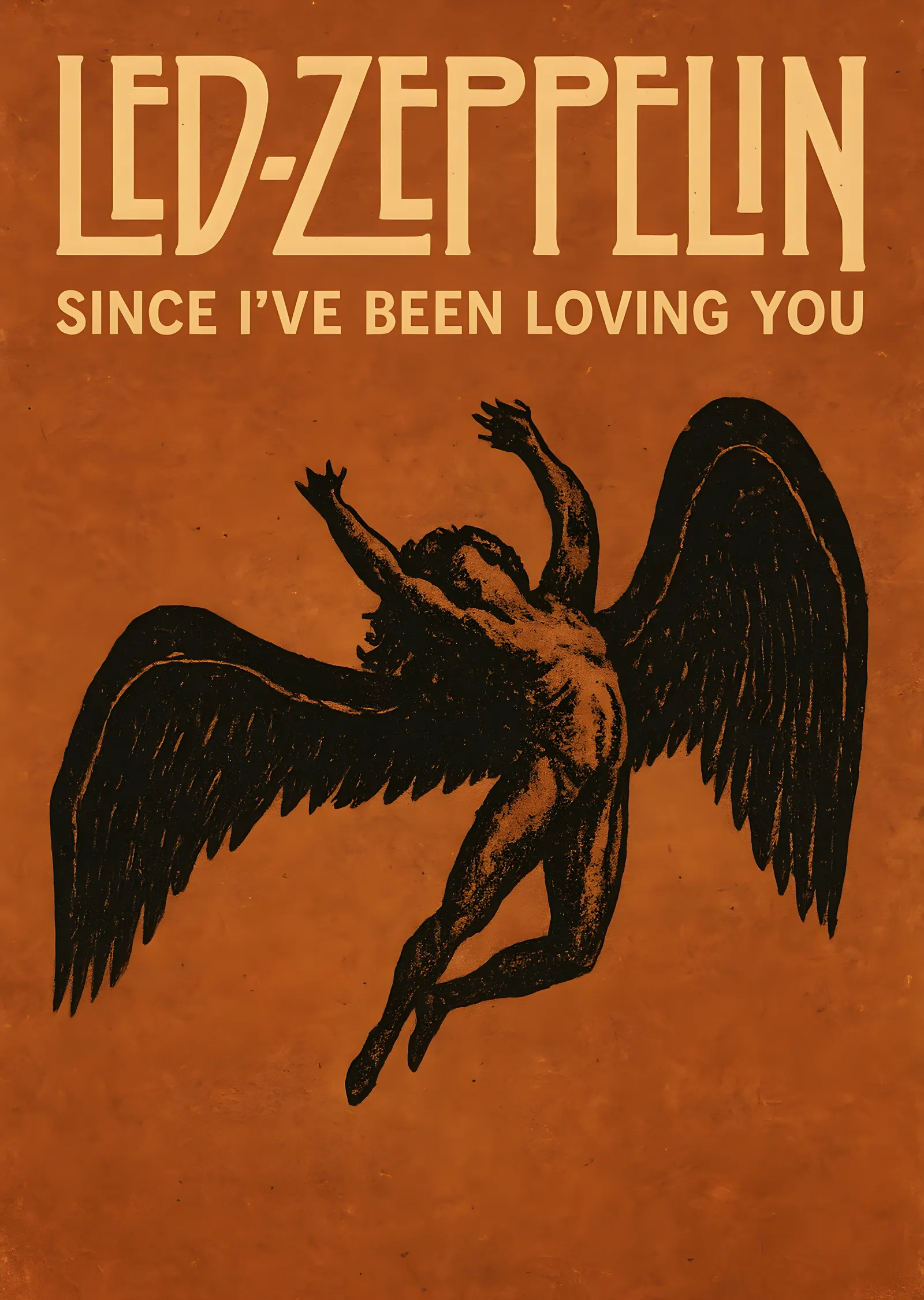 Led Zeppelin: Since I've Been Loving You metal tablo