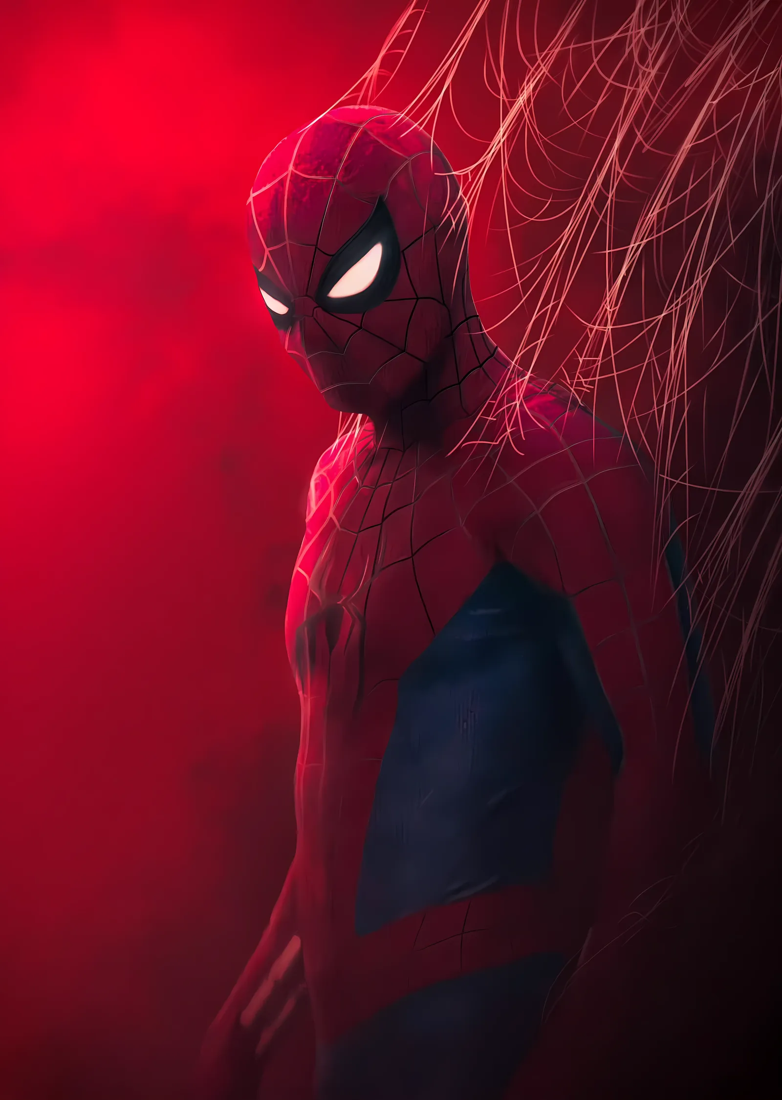 Spider-Man: Kırmızı Karanlık metal tablo