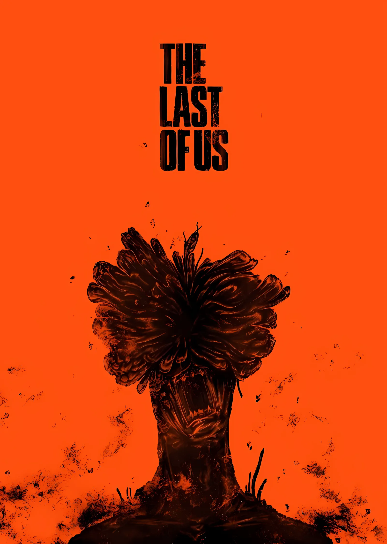The Last of Us: Turuncu Zemin metal tablo