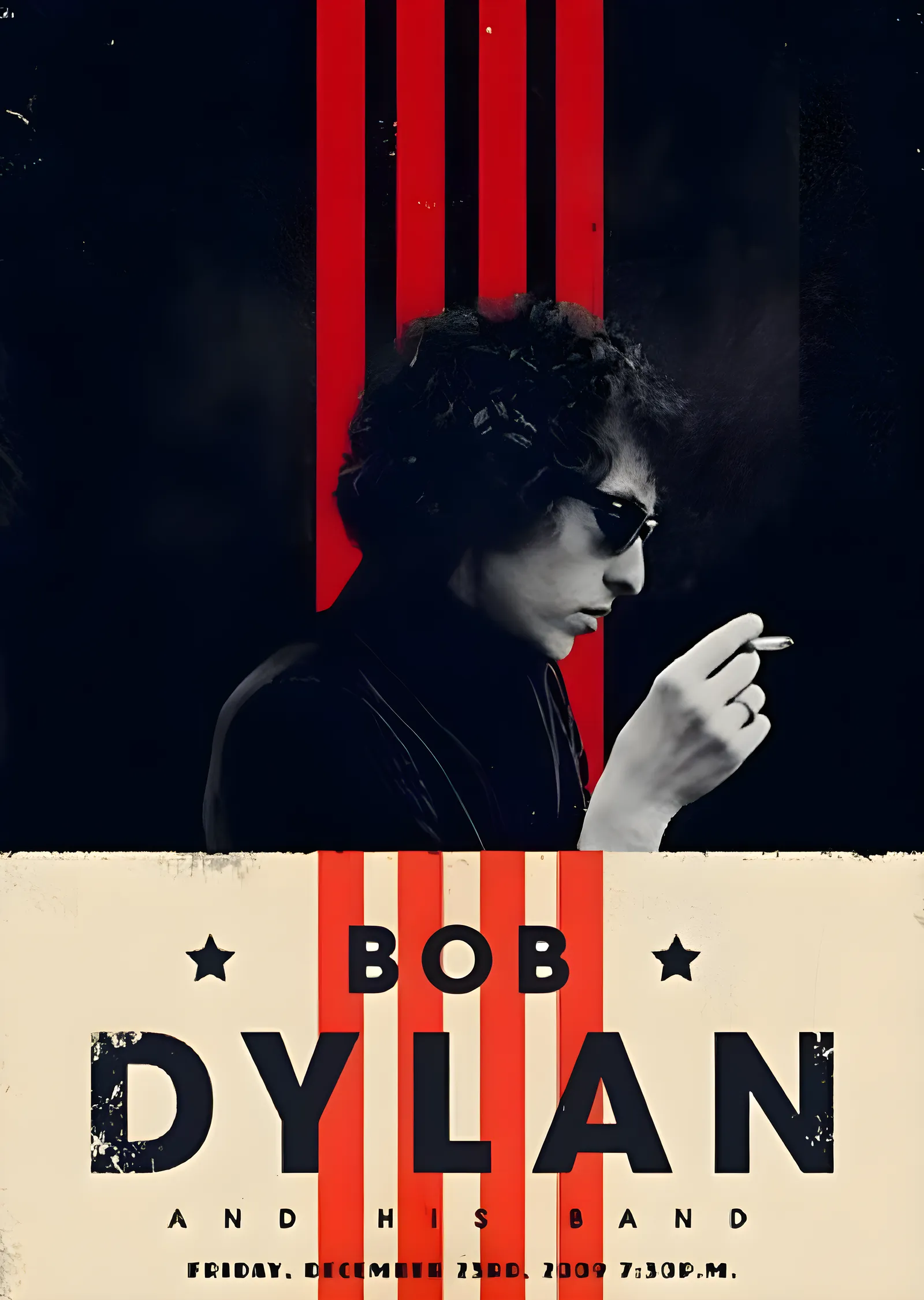 Bob Dylan: Müzikli Gece metal tablo