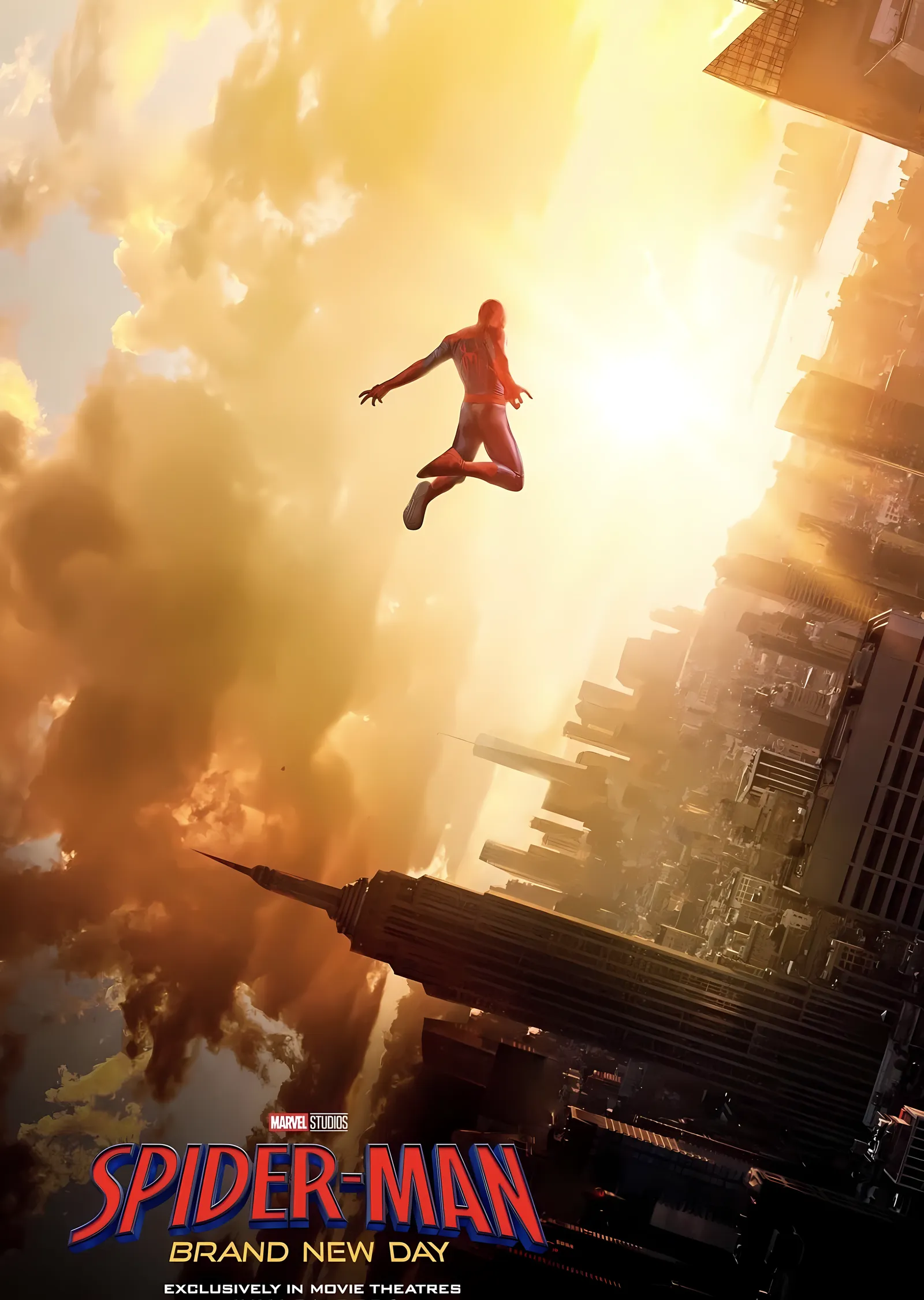 Spider-Man: Altın Işık metal tablo
