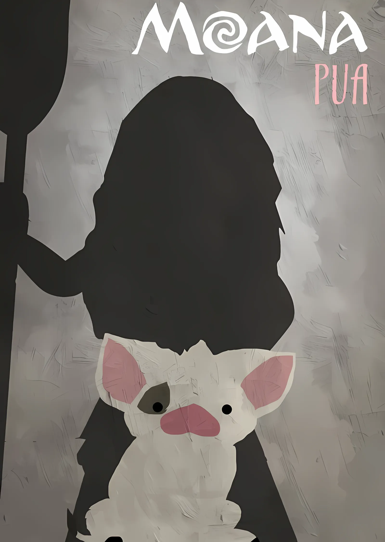 Moana: Pua metal tablo